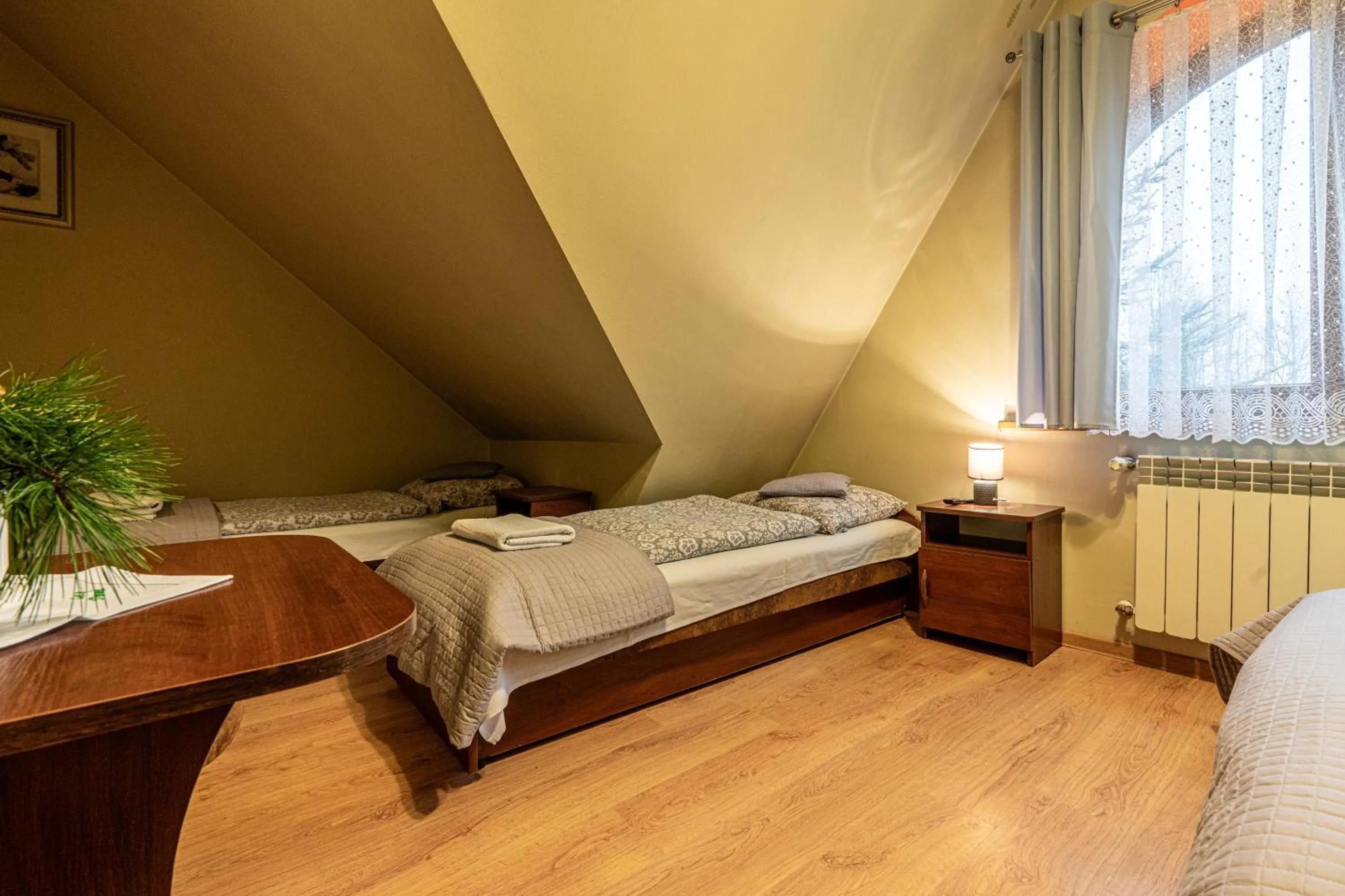 Bed in Leśny Dworek Biały Dunajec