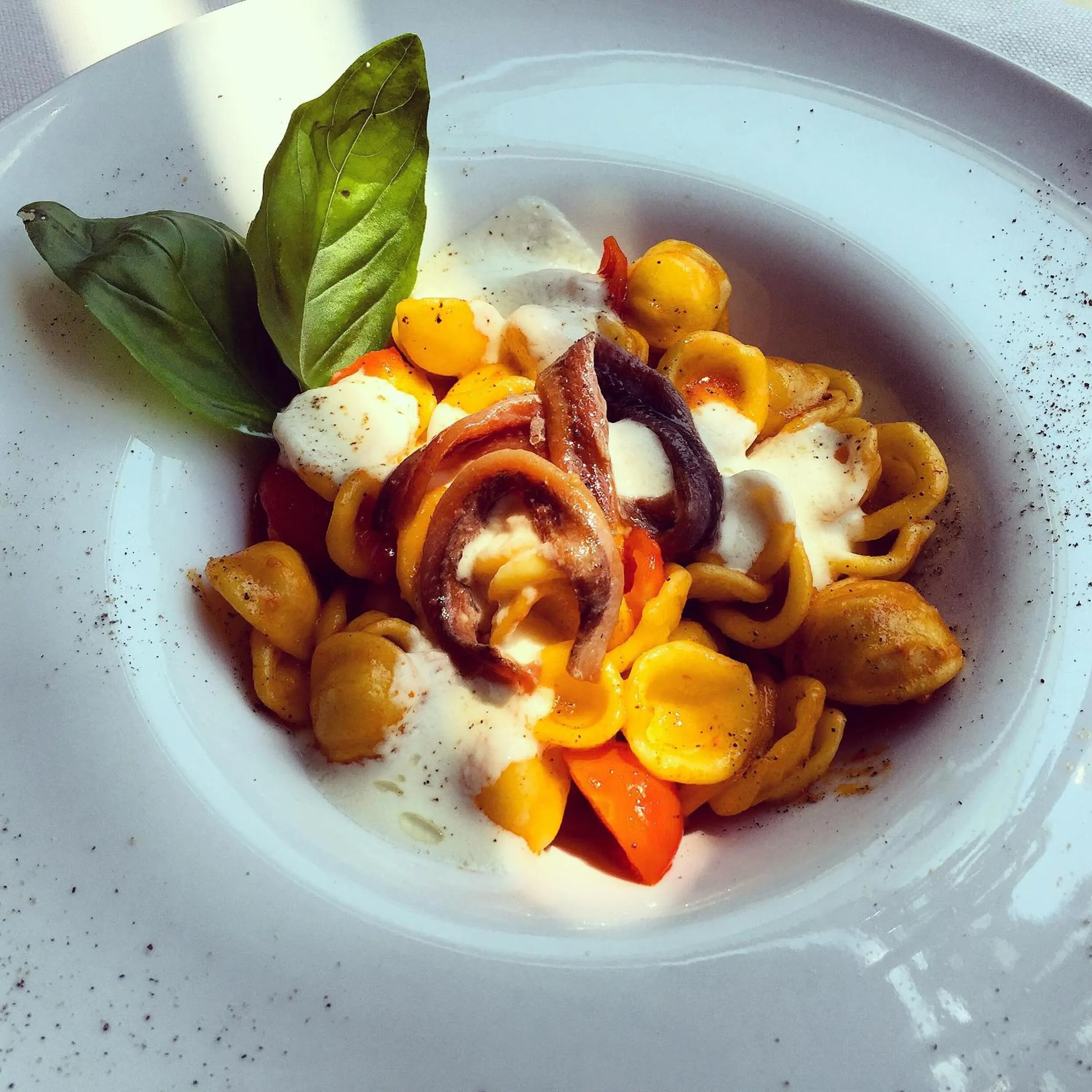 Food close-up in La Vittoria Boutique Hotel