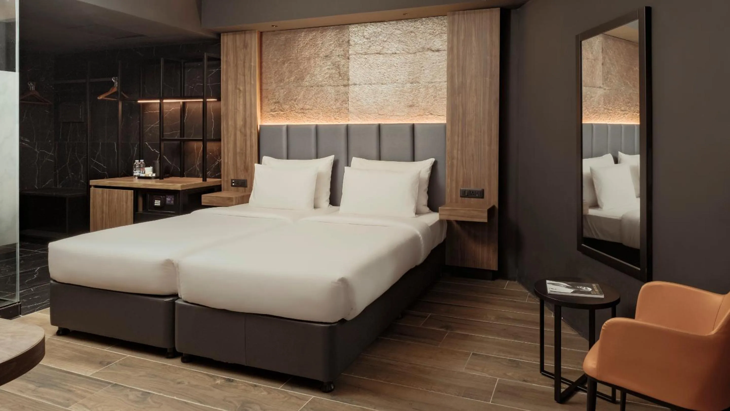 Bed in AX ODYCY Hotel