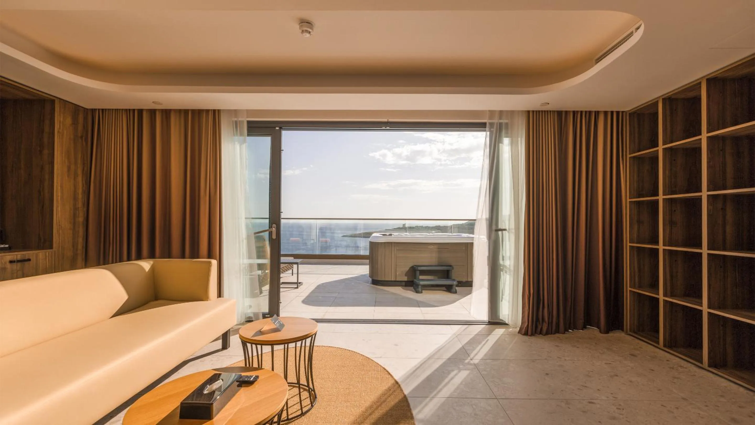 Living room in AX ODYCY Hotel