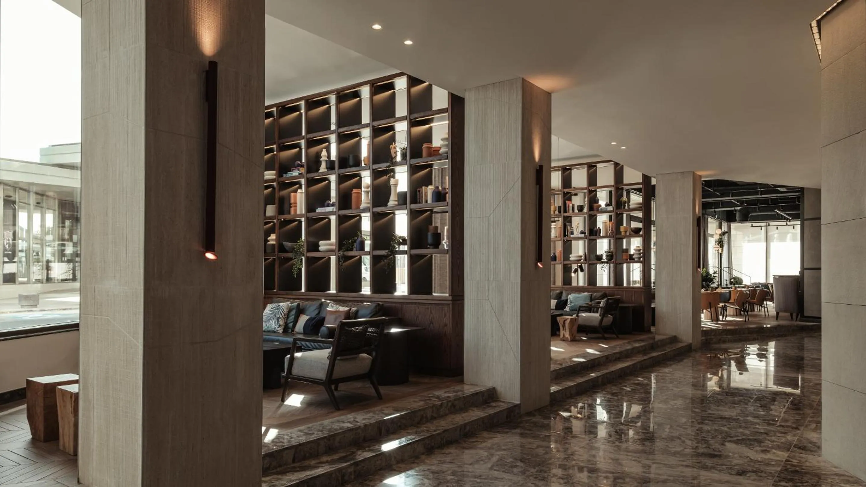 Lobby or reception in AX ODYCY Hotel