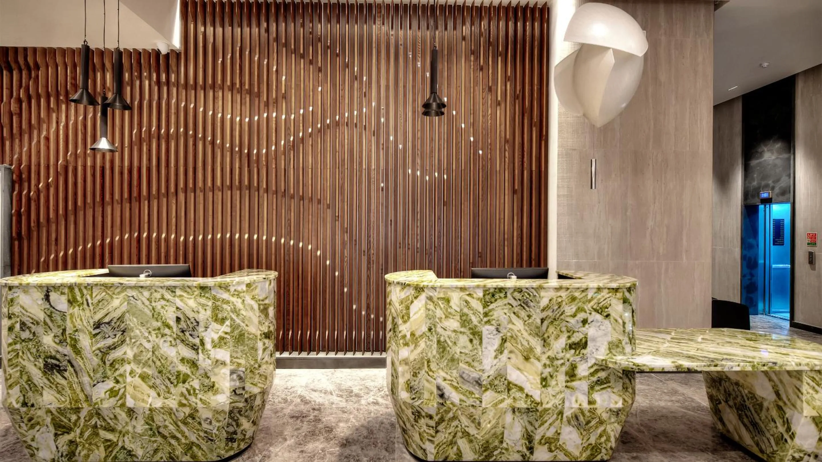 Lobby or reception in AX ODYCY Hotel