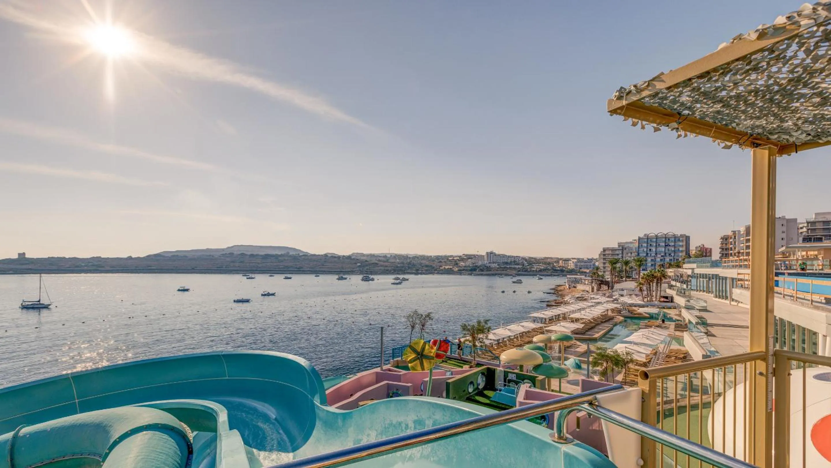 Aqua park in AX ODYCY Hotel