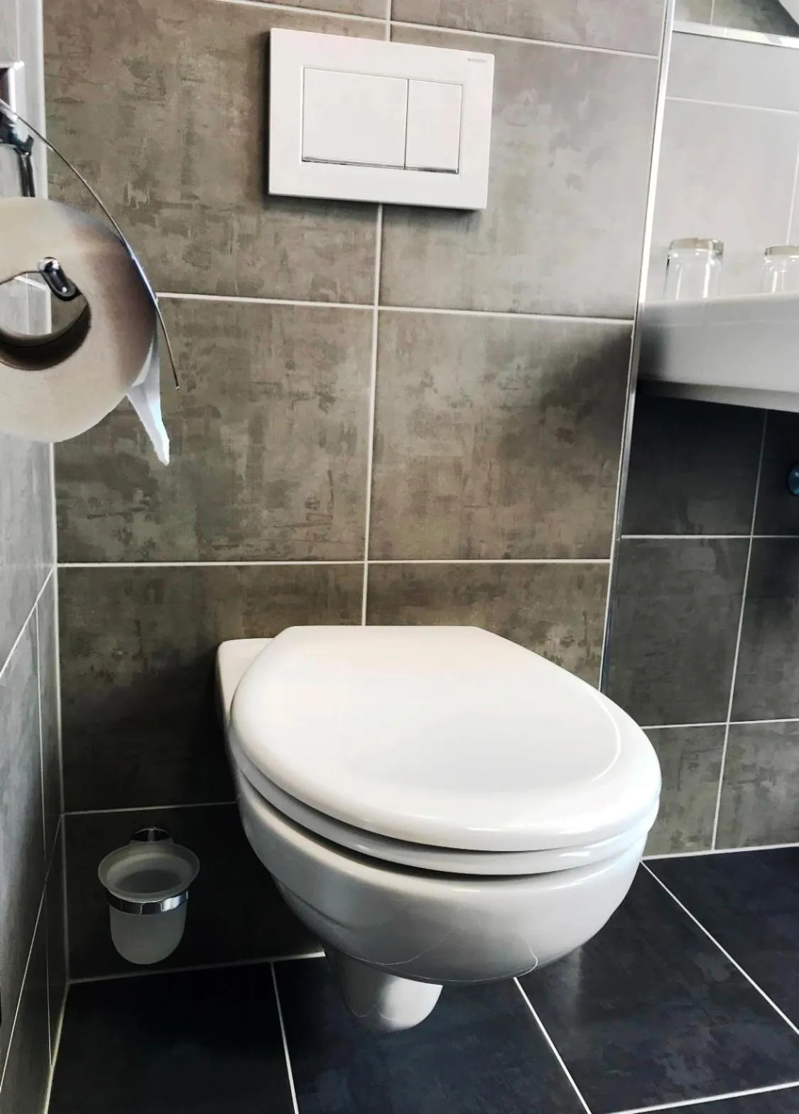 Toilet in Hotel Atrium
