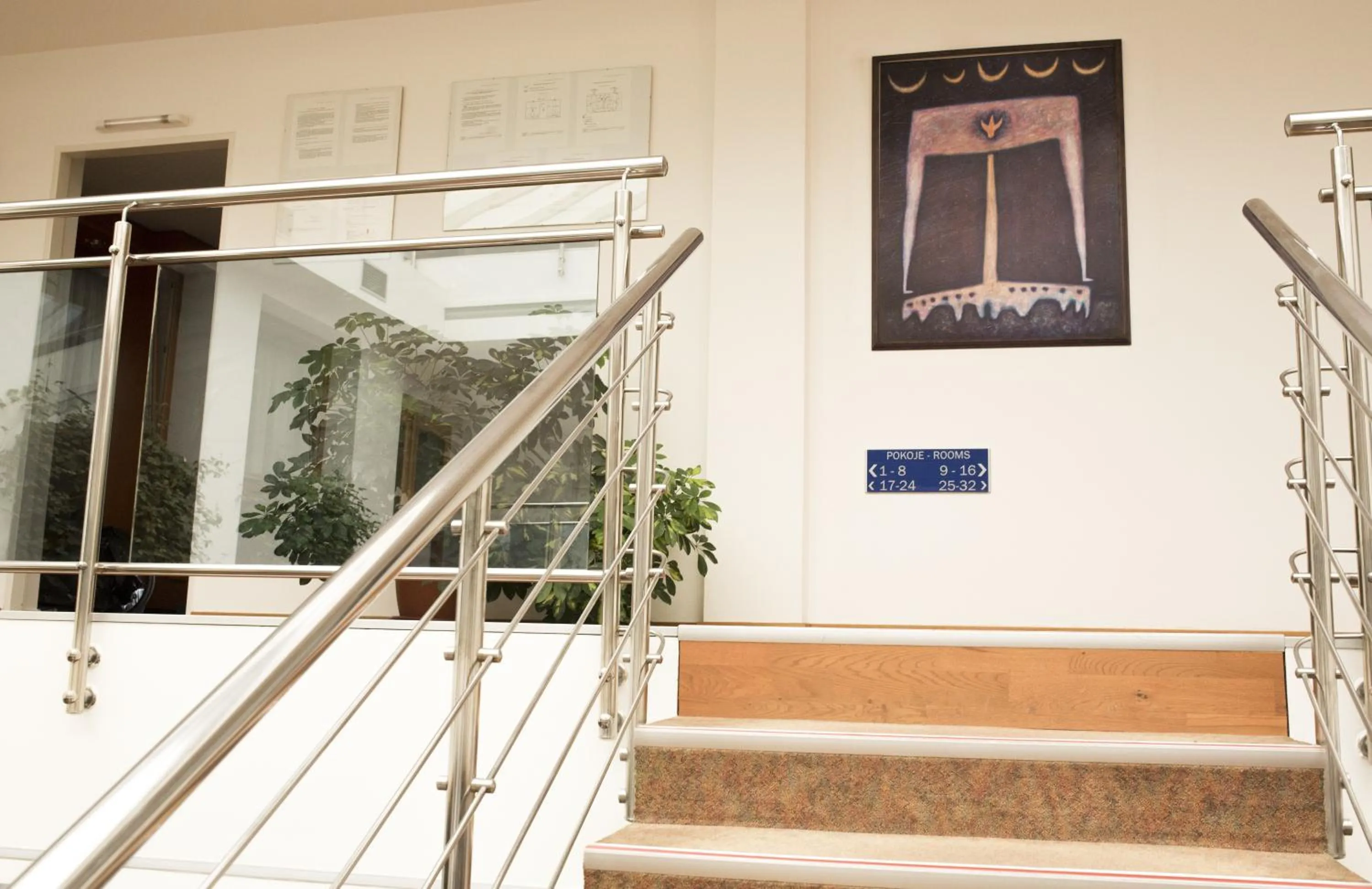 Patio in Hotel Atrium