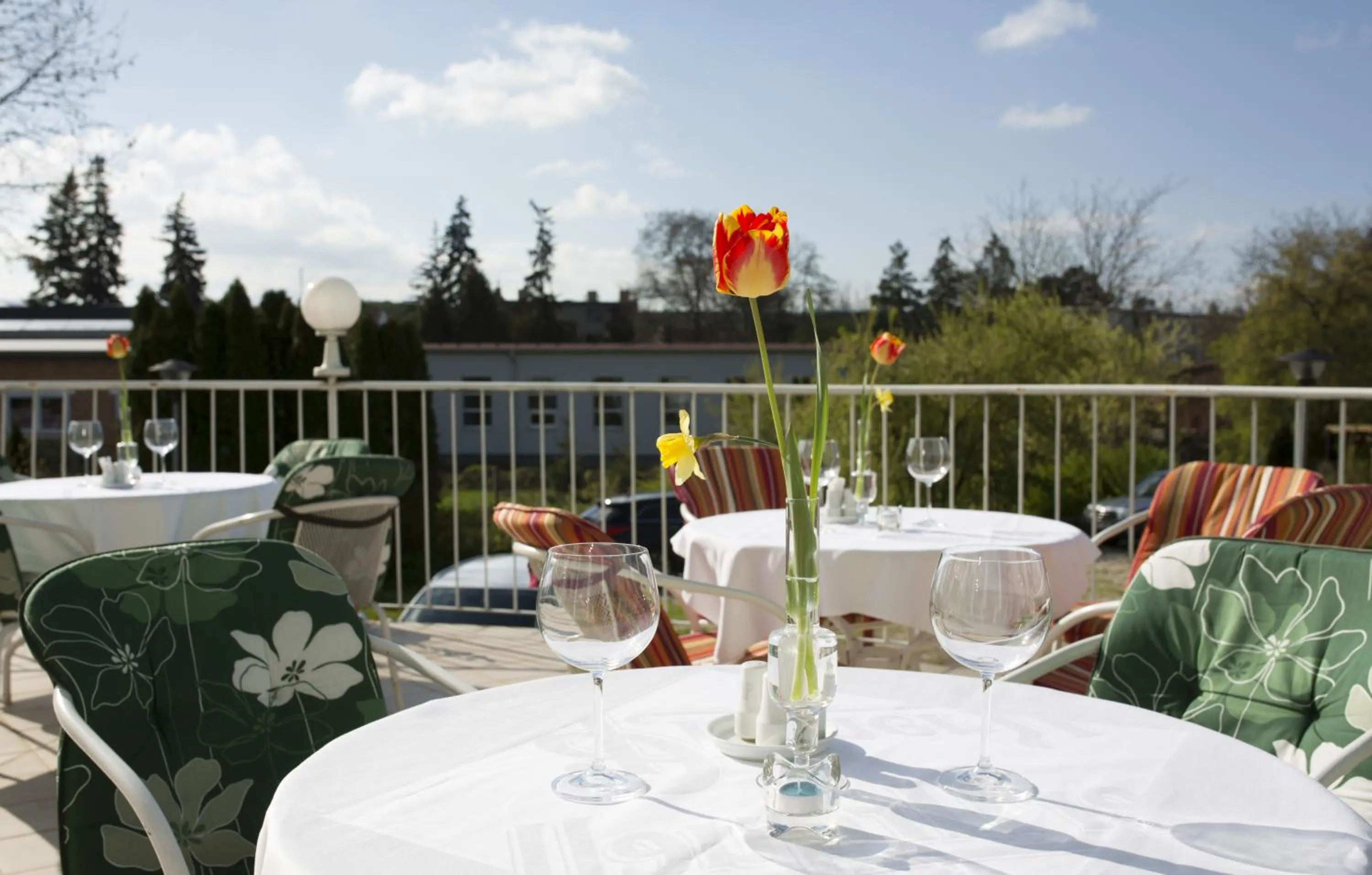 Balcony/Terrace in Hotel Atrium