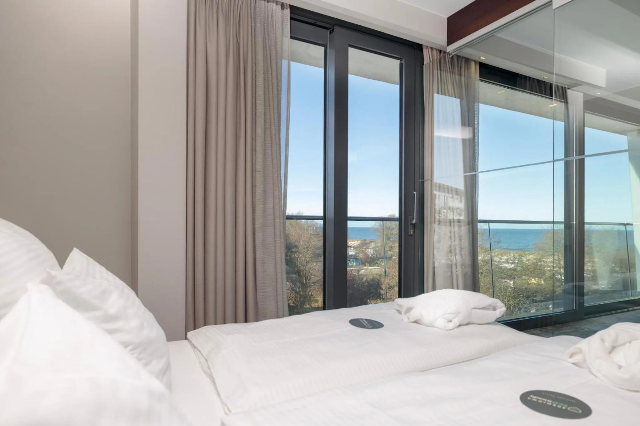 Bed in Marine Hotel by Zdrojowa