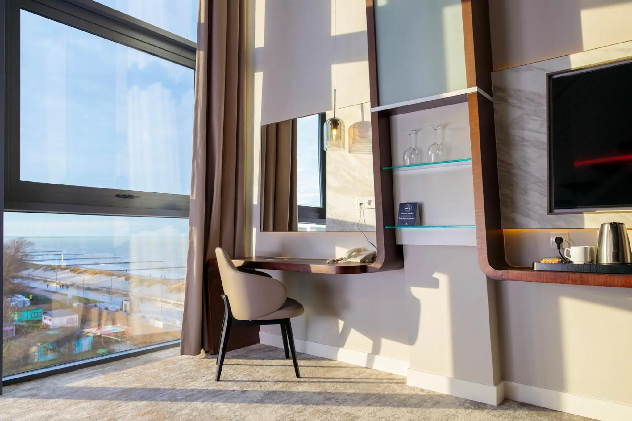 View (from property/room) in Marine Hotel by Zdrojowa