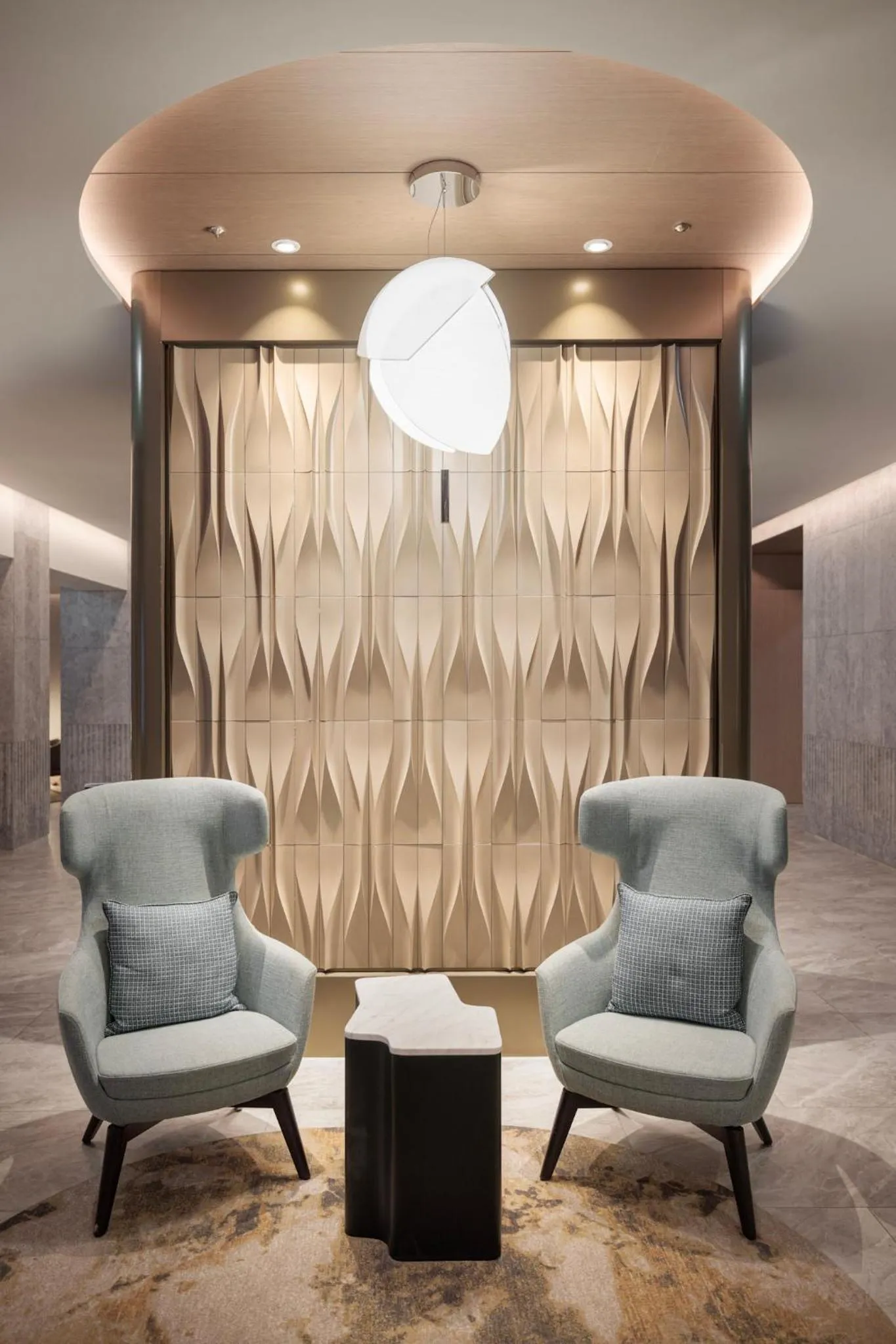 Lobby or reception in Marine Hotel by Zdrojowa