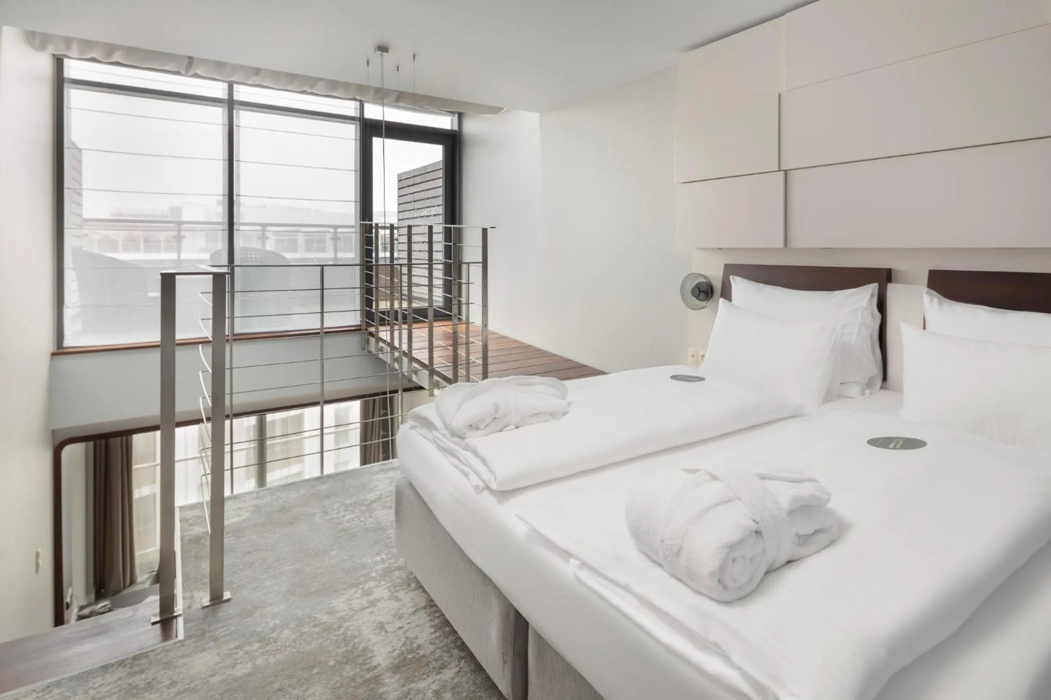 Bed in Marine Hotel by Zdrojowa