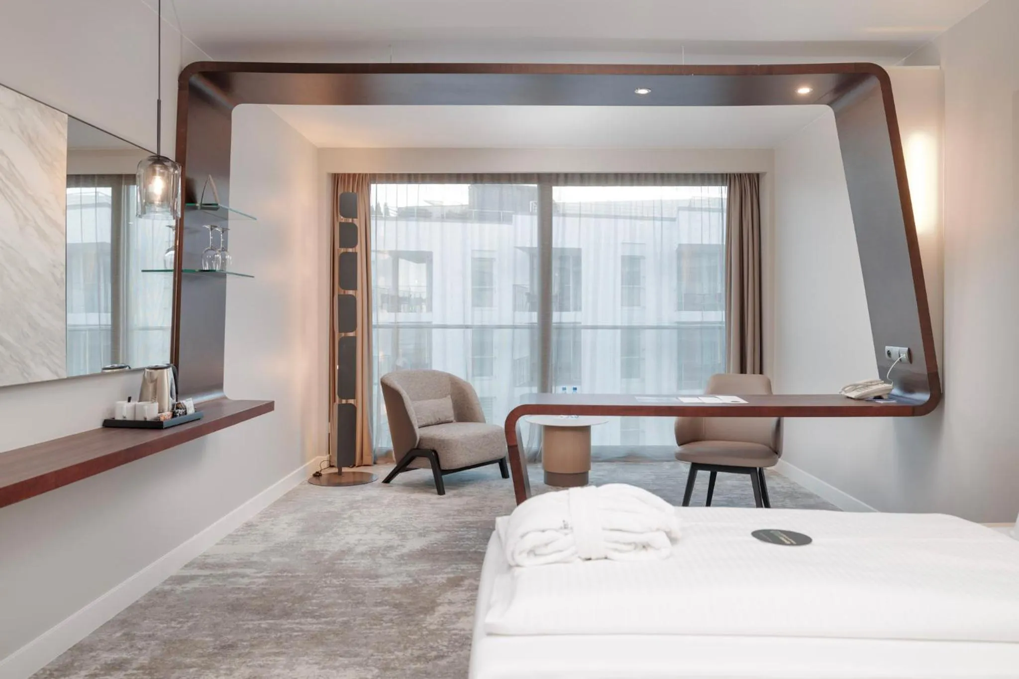 Bed in Marine Hotel by Zdrojowa