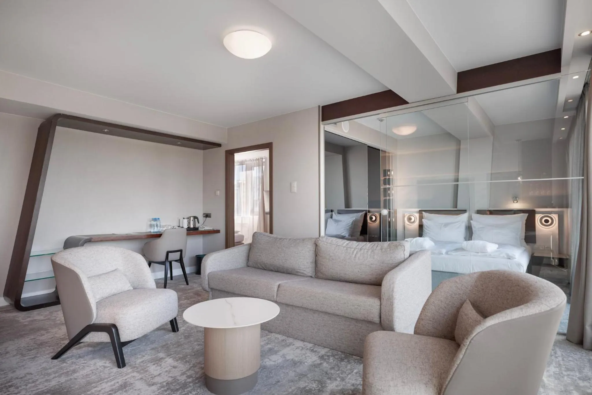 Bed in Marine Hotel by Zdrojowa