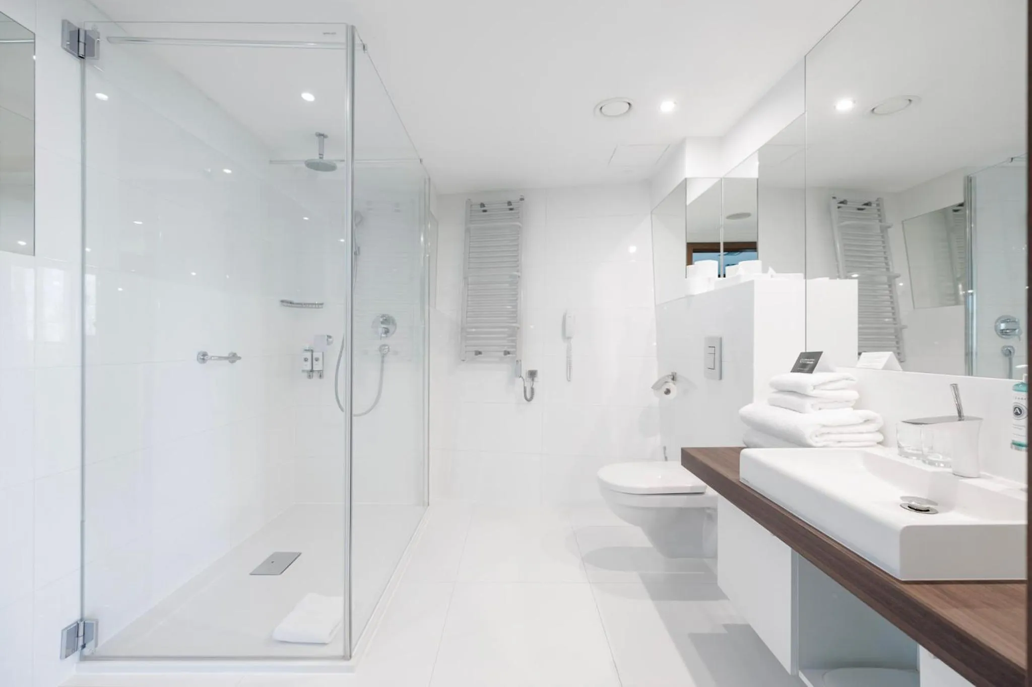 Bathroom in Marine Hotel by Zdrojowa