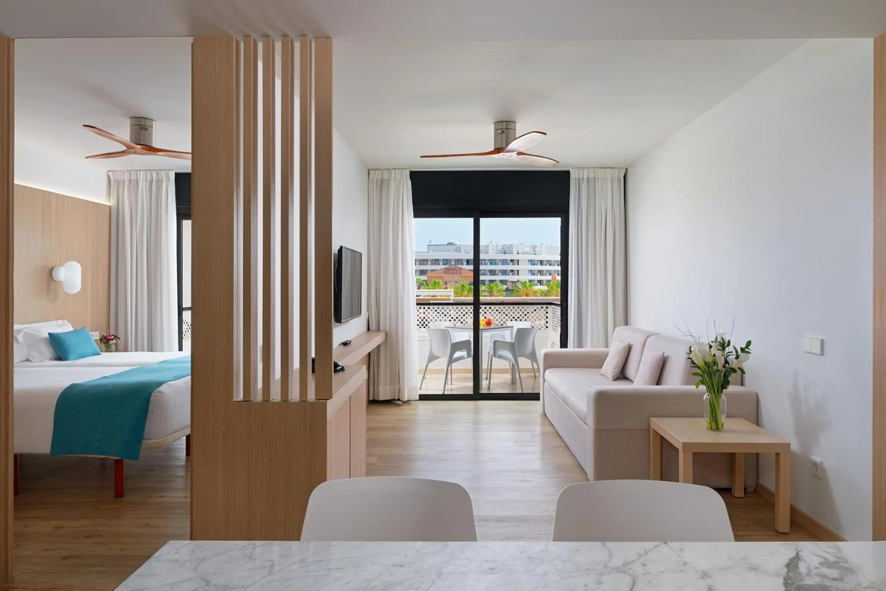 Bed in Hotel Parque La Paz