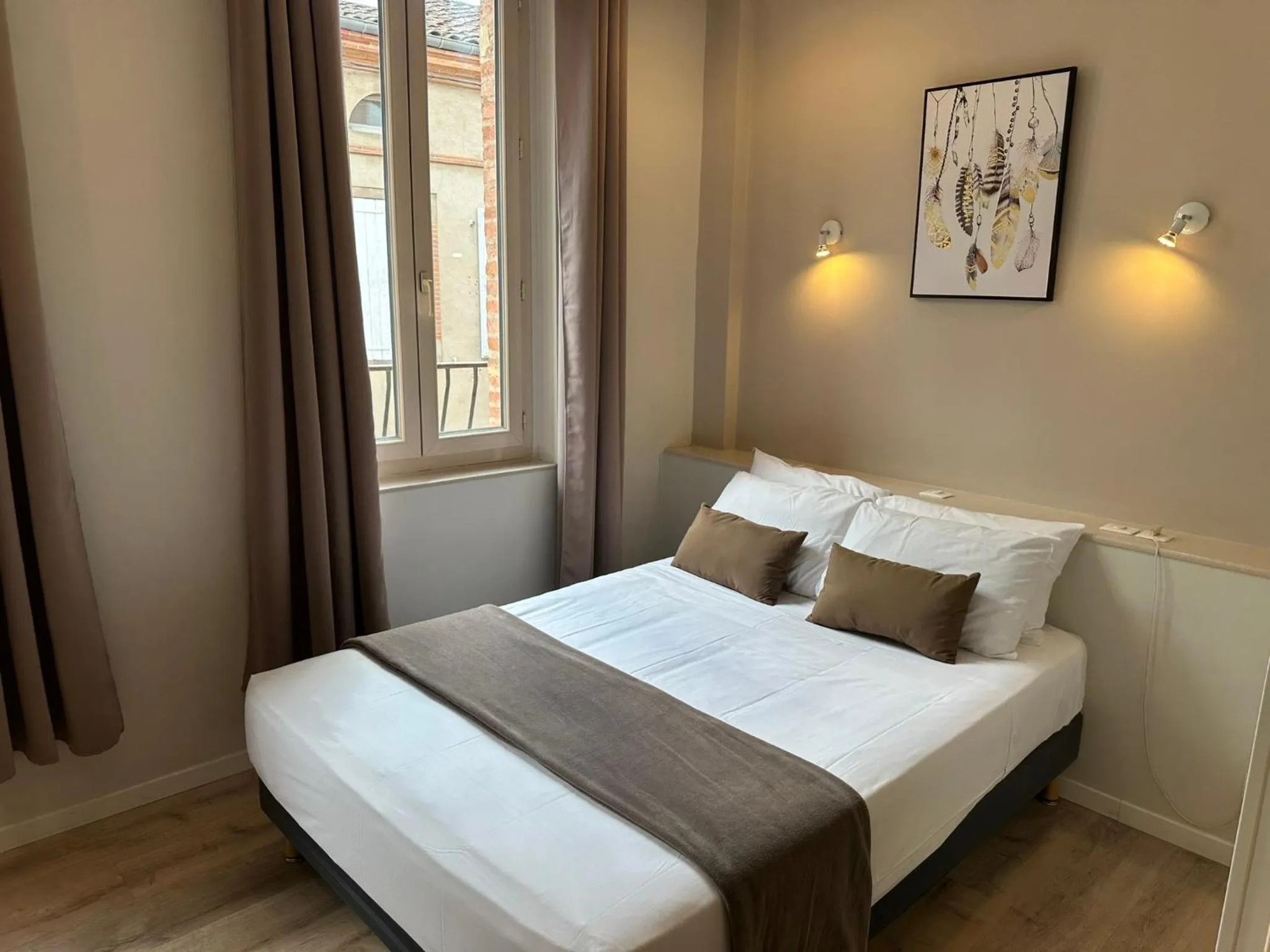 Bed in Hotel Chiffre