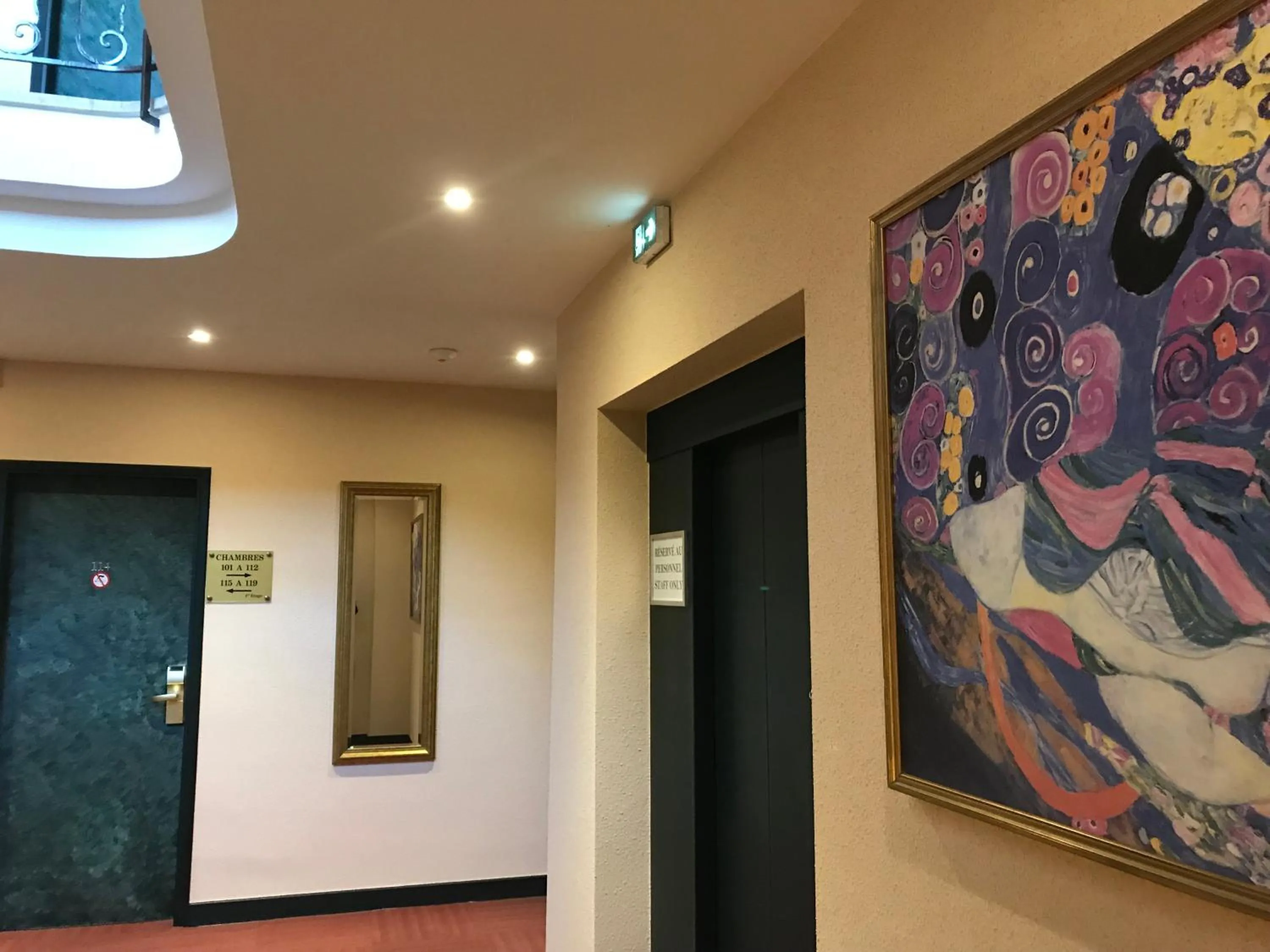 Lobby or reception in Hotel Chiffre