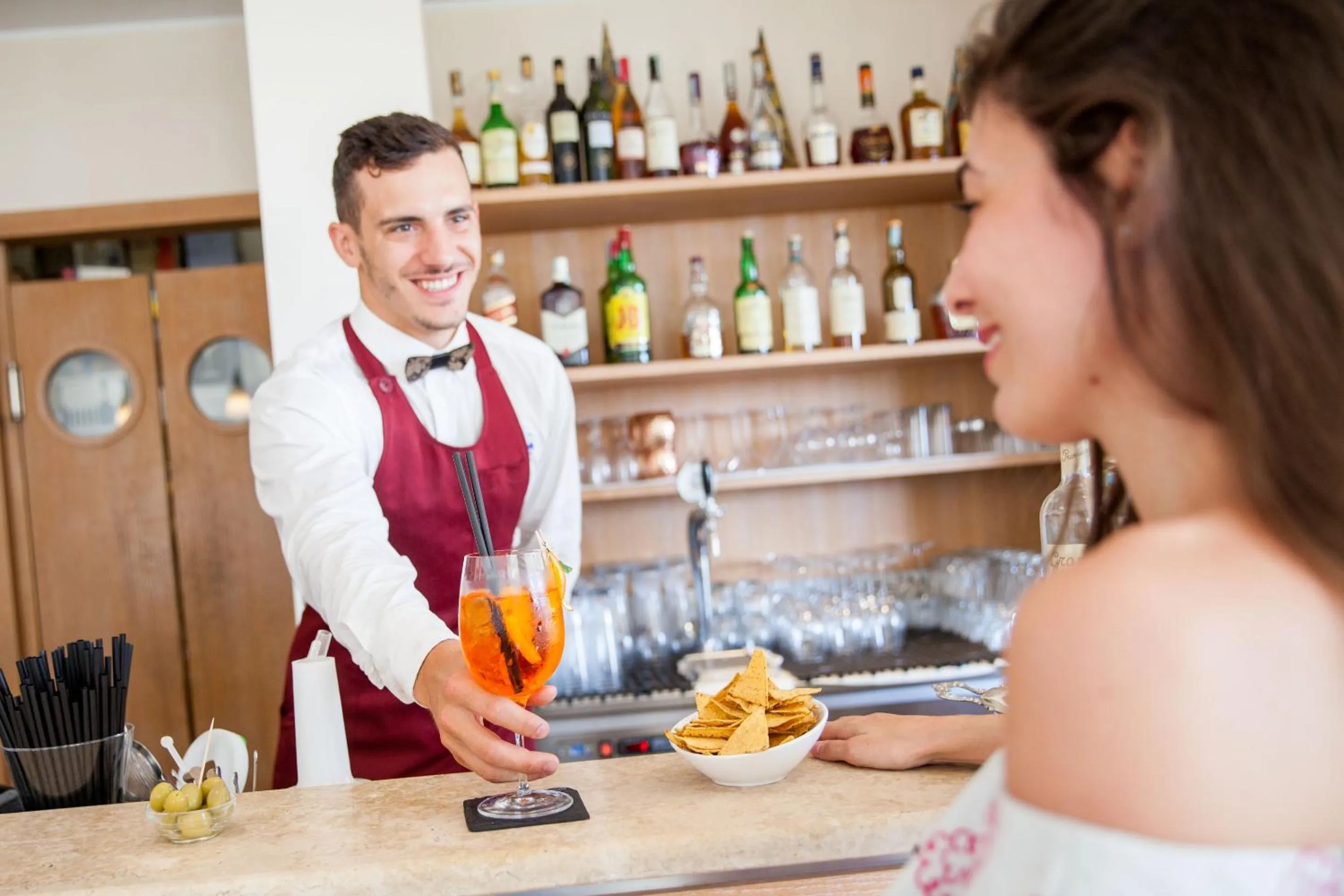 Lounge or bar in Hotel Metropol