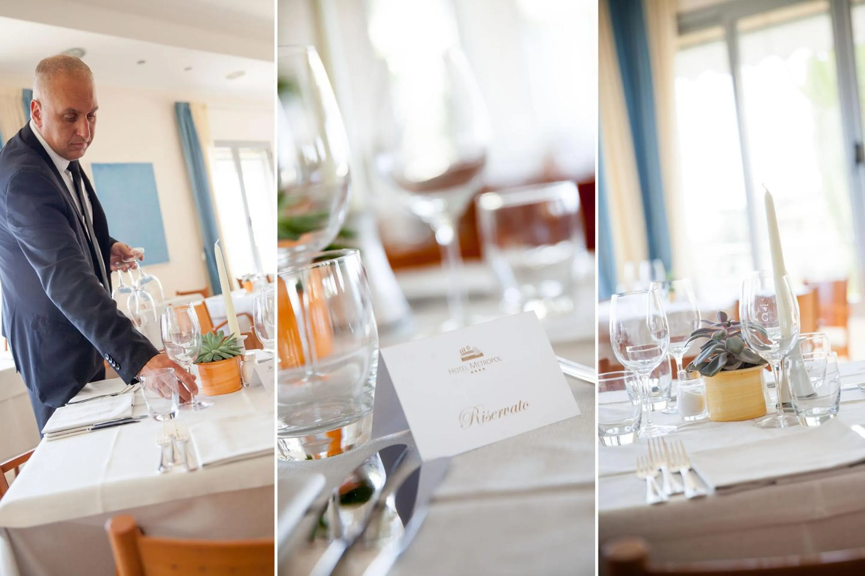 Food and drinks in Hotel Metropol