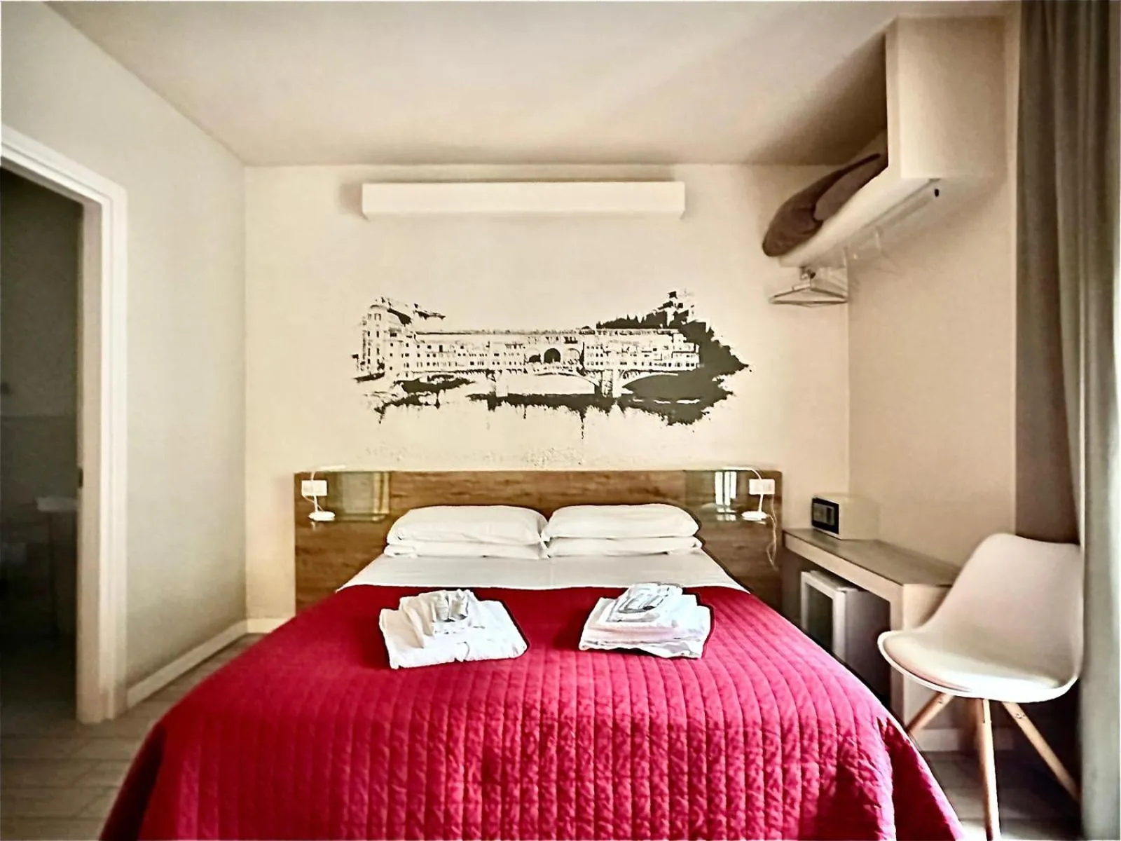 Bed in B&B Santa Maria Novella