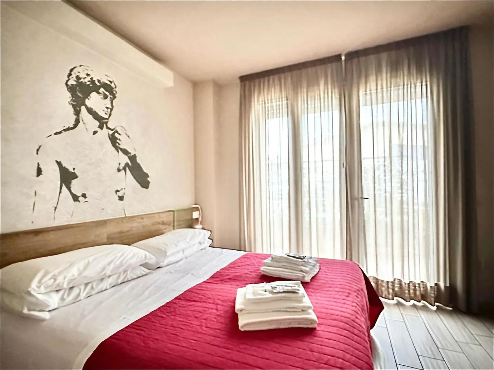 Bed in B&B Santa Maria Novella