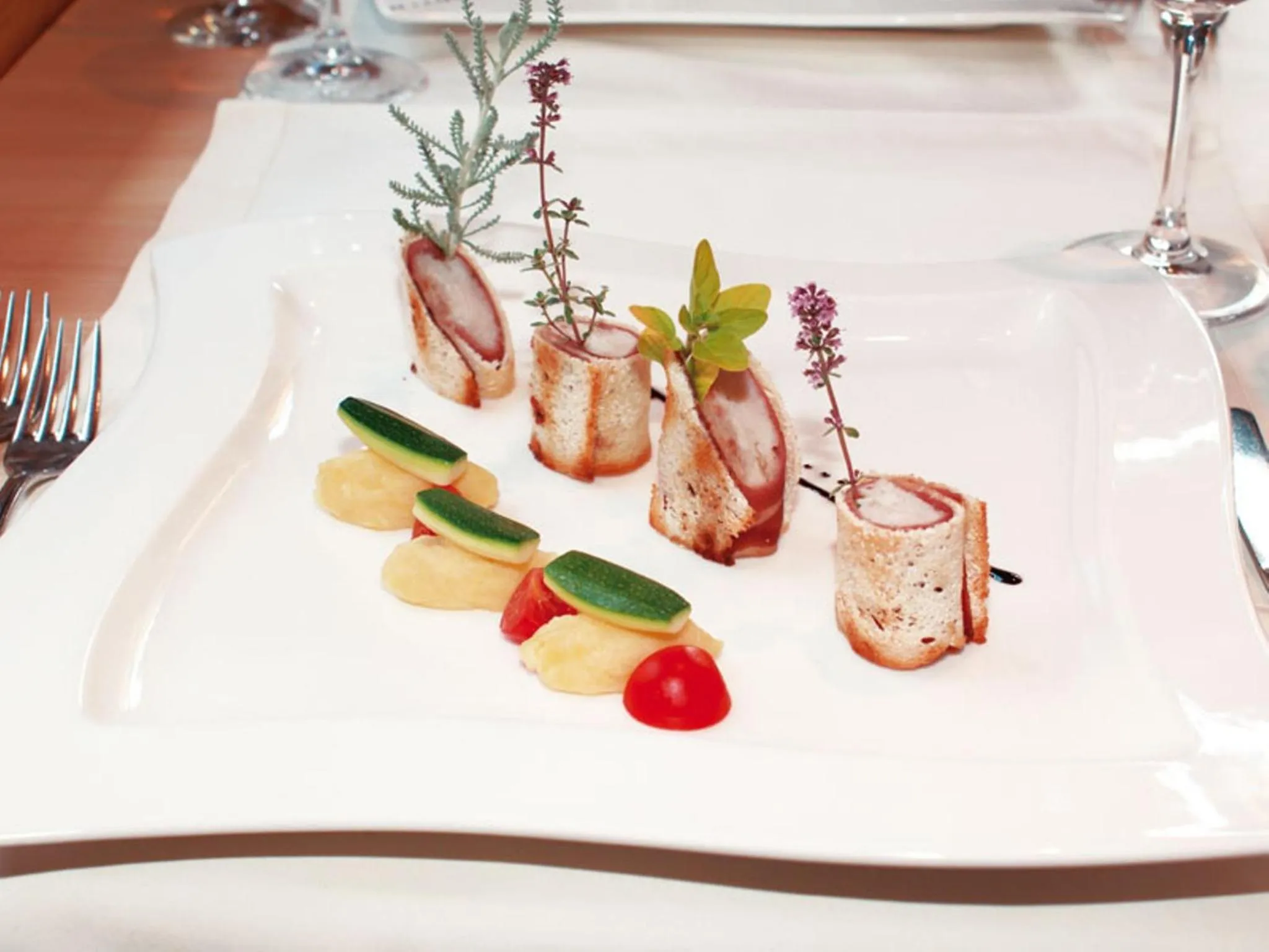 Food in Hotel des Alpes