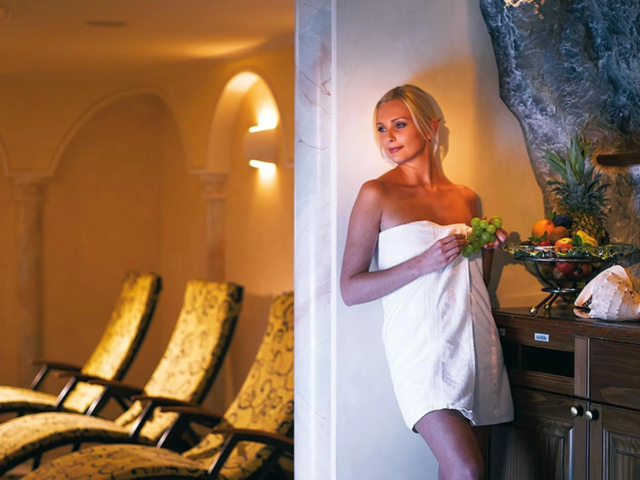 Spa and wellness centre/facilities in Hotel des Alpes