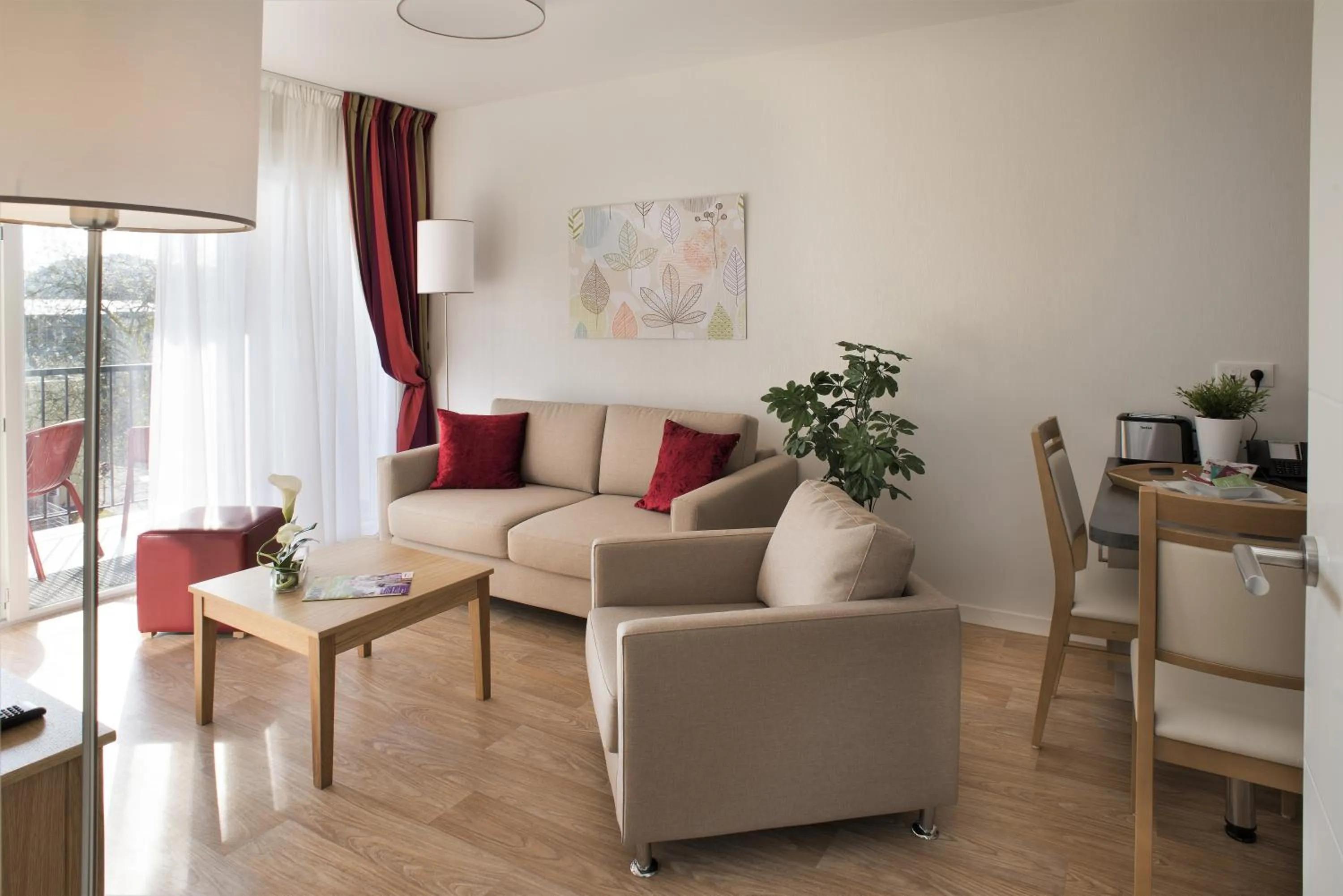 Living room in Domitys Les Gréements d'Or - résidence séniors