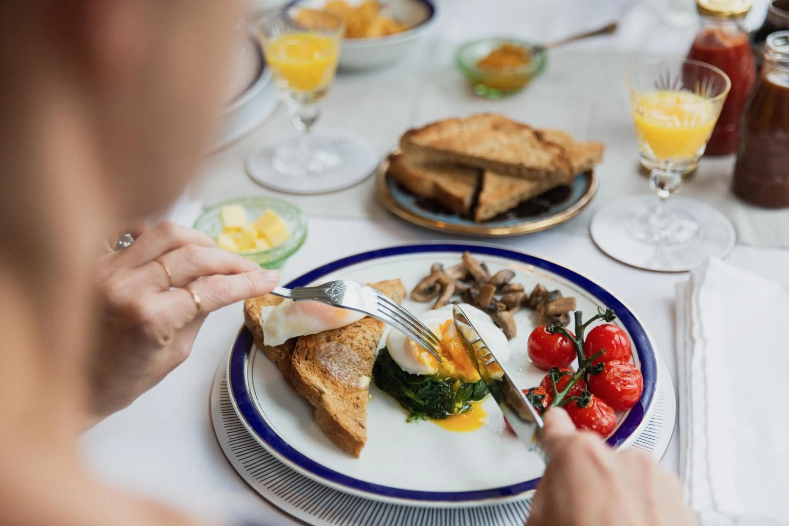 Food and drinks in Bridstow Guest House
