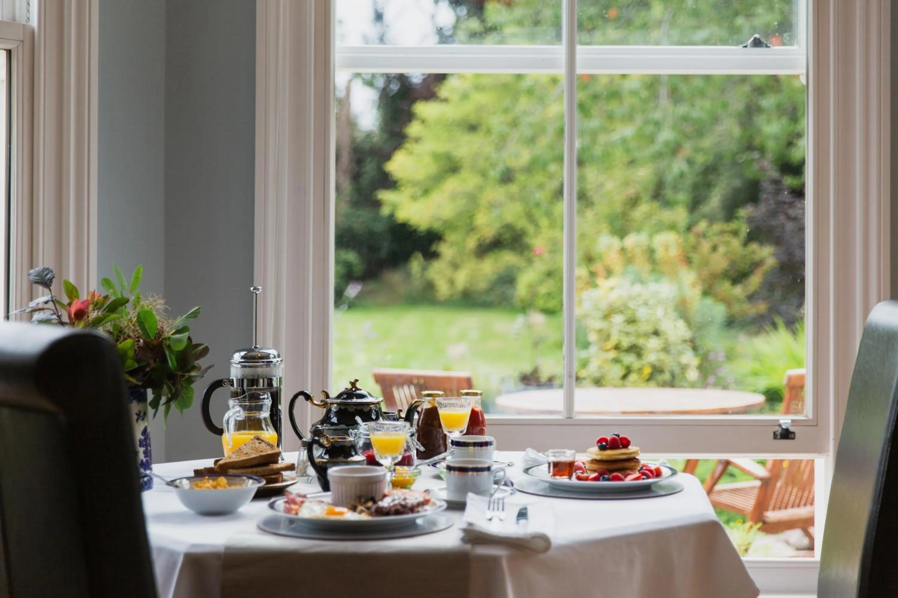 Garden in Bridstow Guest House