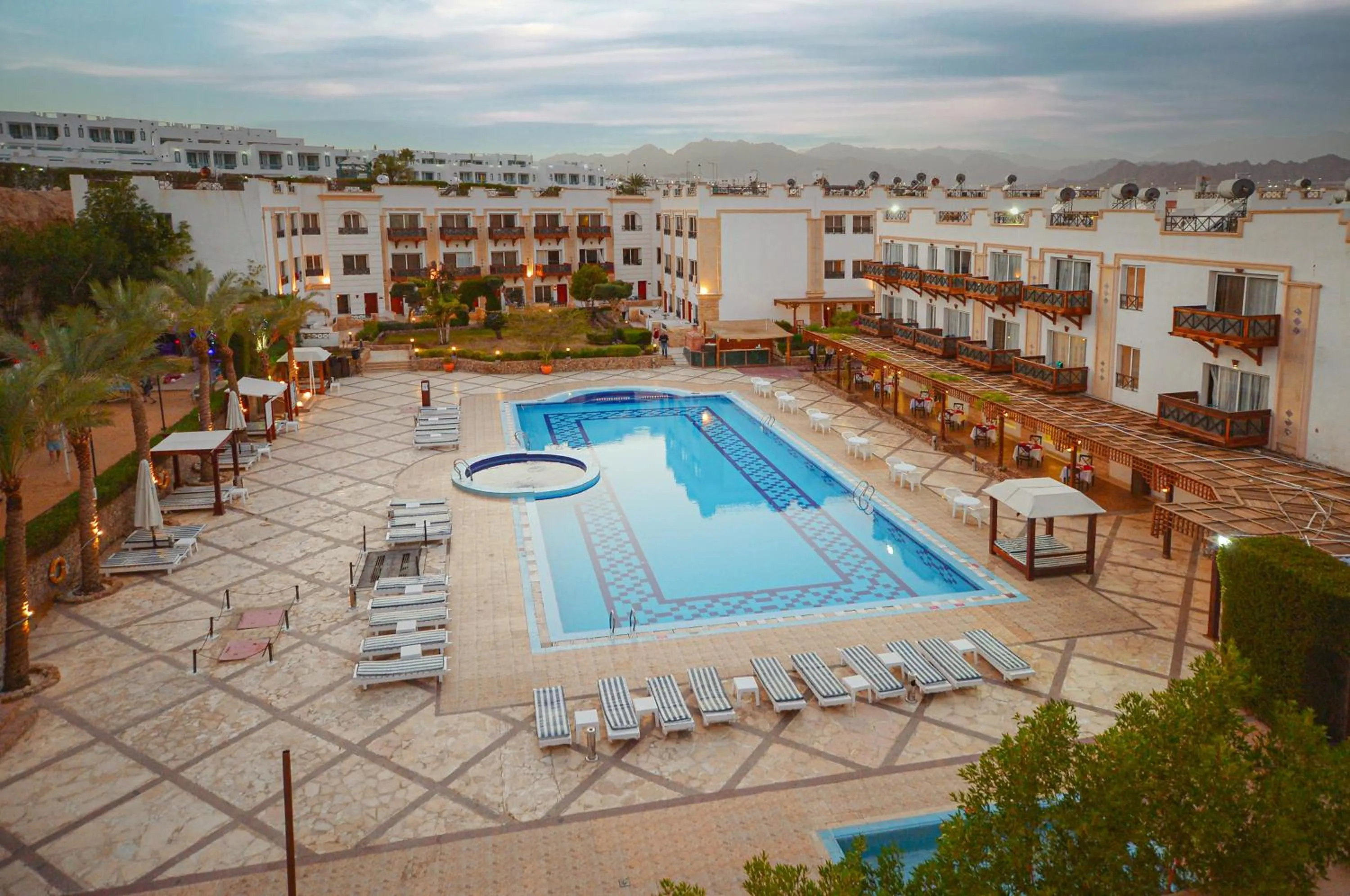 Property building in Falcon Naama Star Hotel