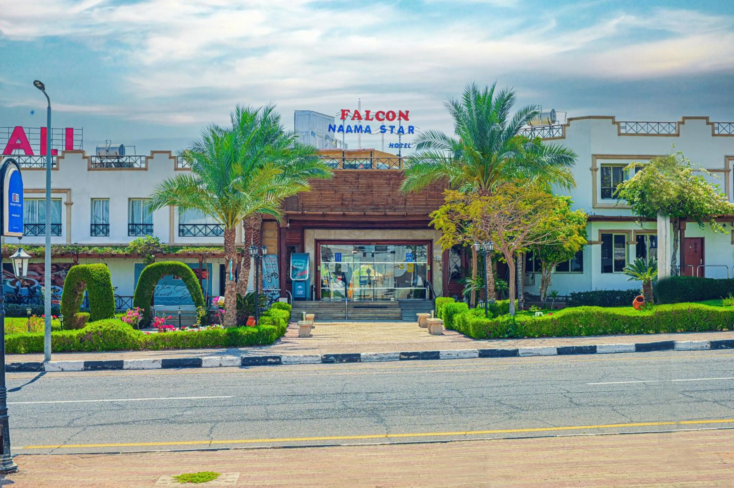 Property building in Falcon Naama Star Hotel