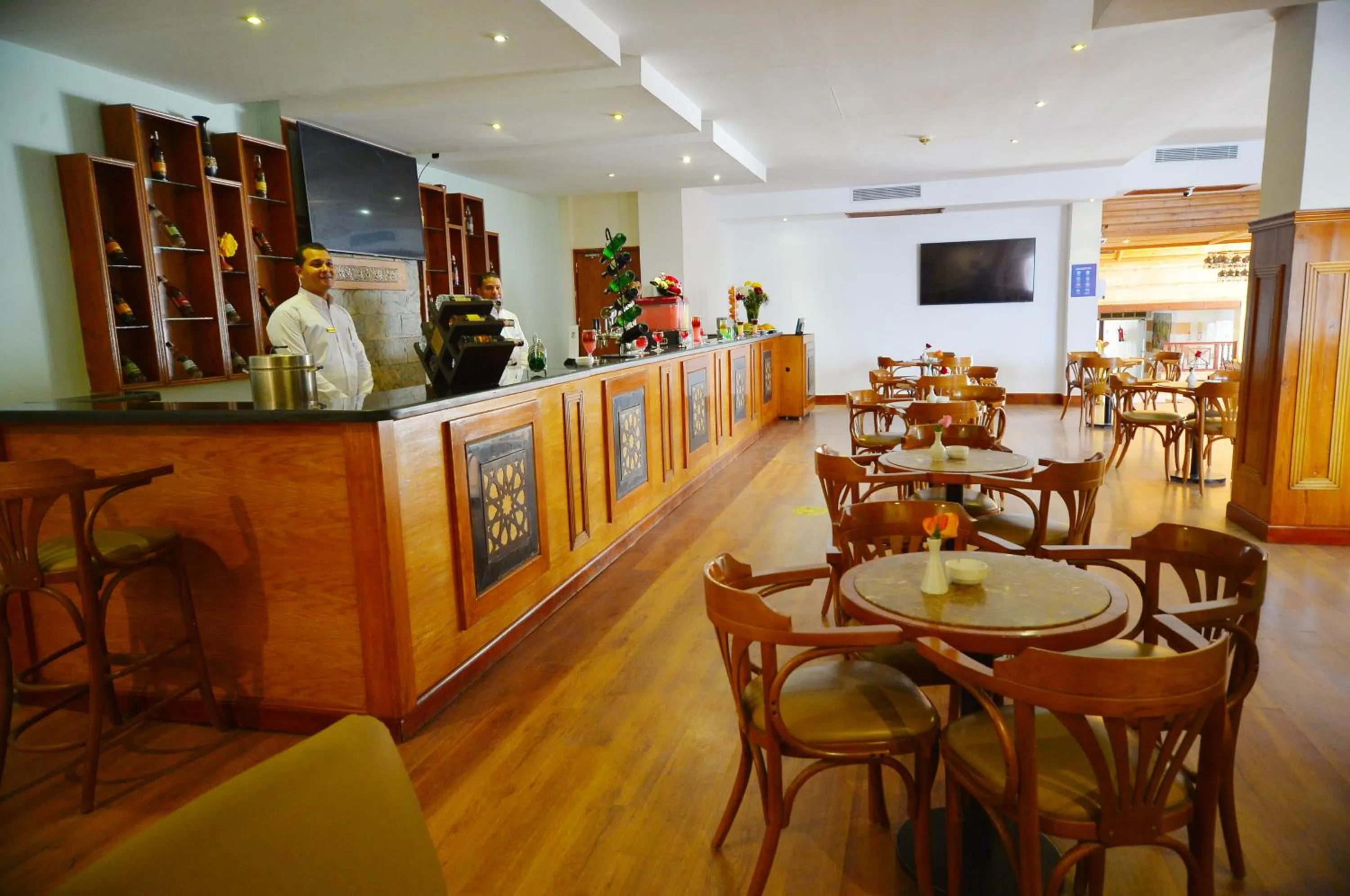 Lounge or bar in Falcon Naama Star Hotel