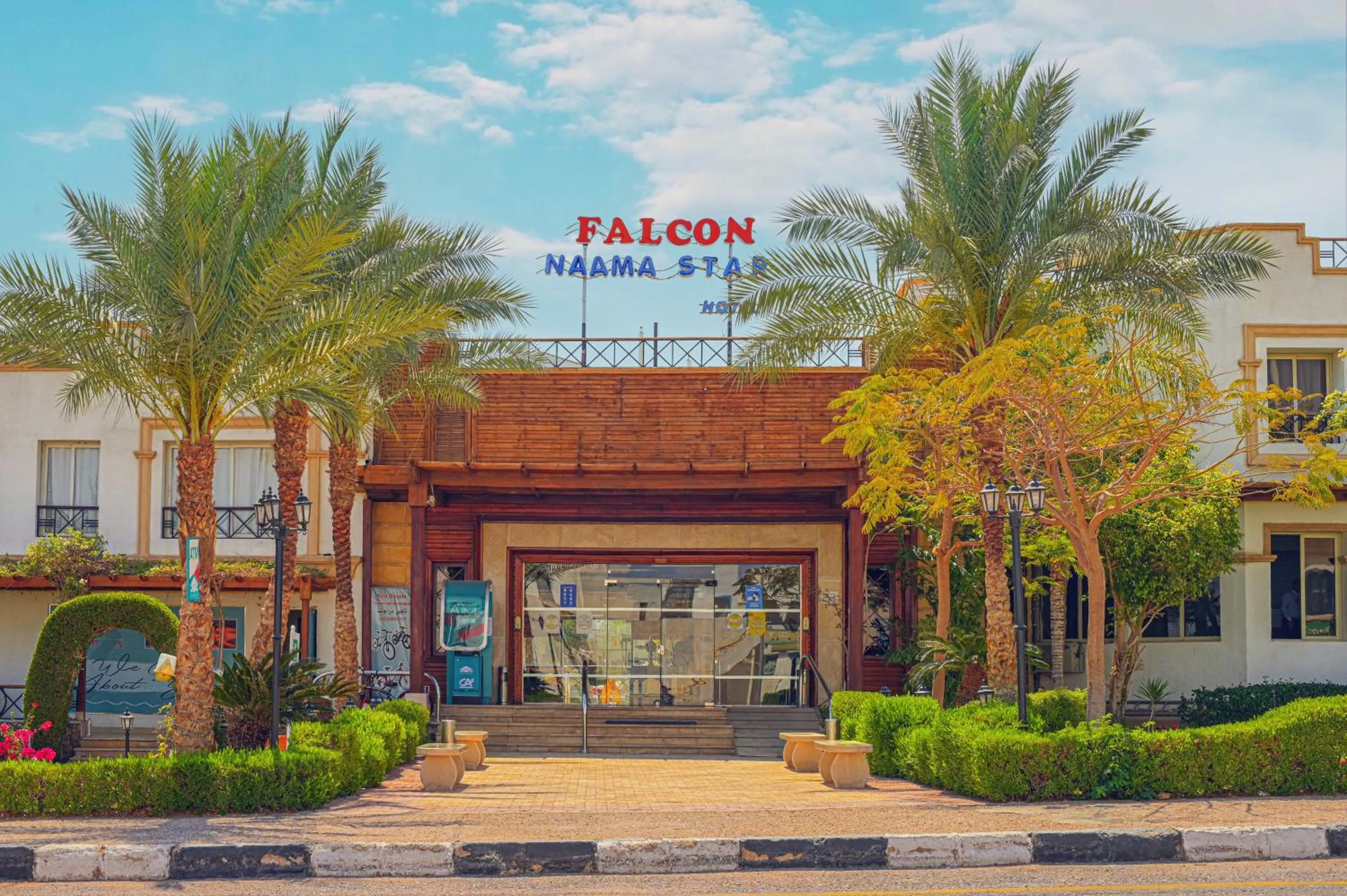Property building in Falcon Naama Star Hotel