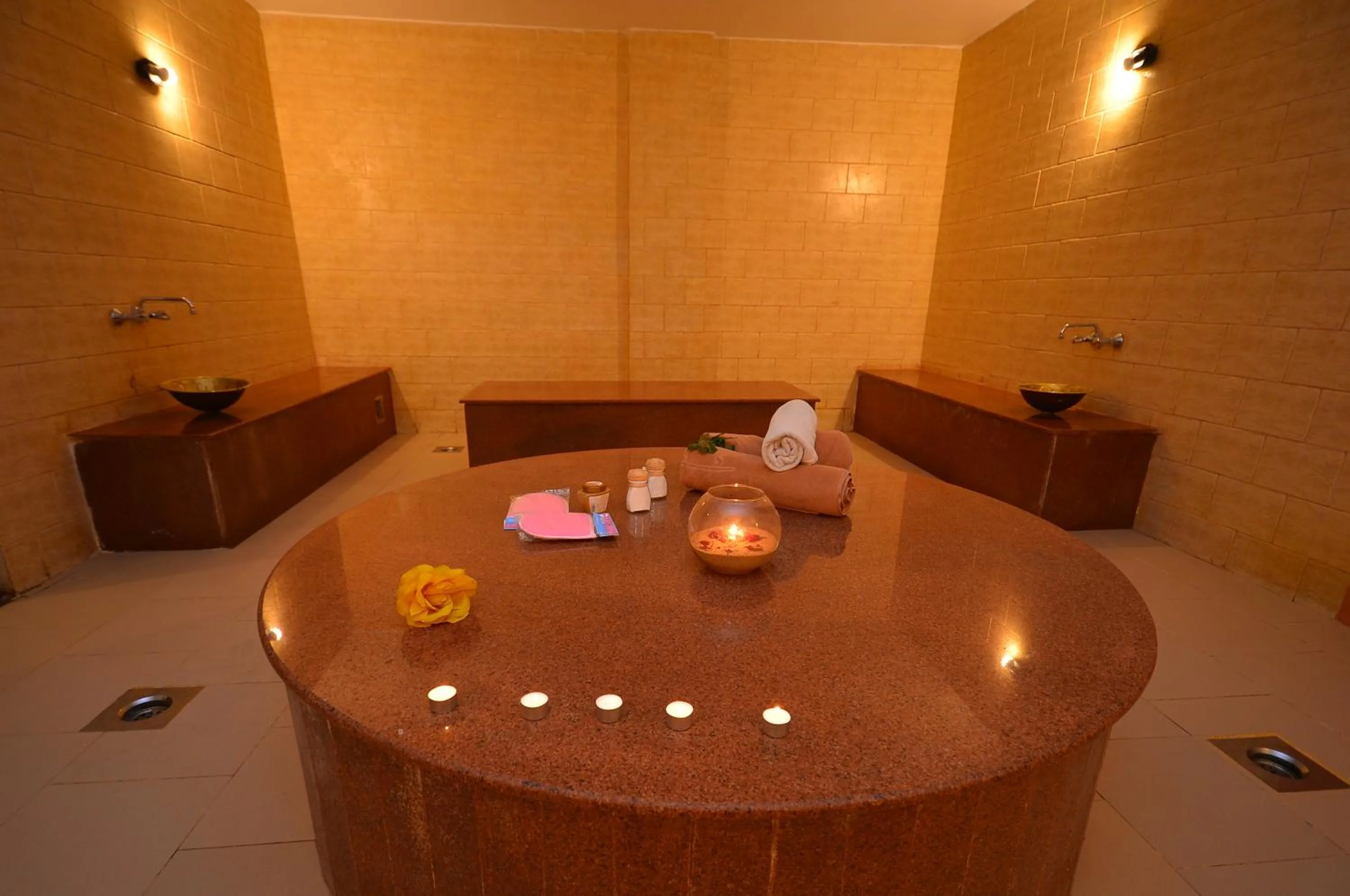 Sauna in Falcon Naama Star Hotel