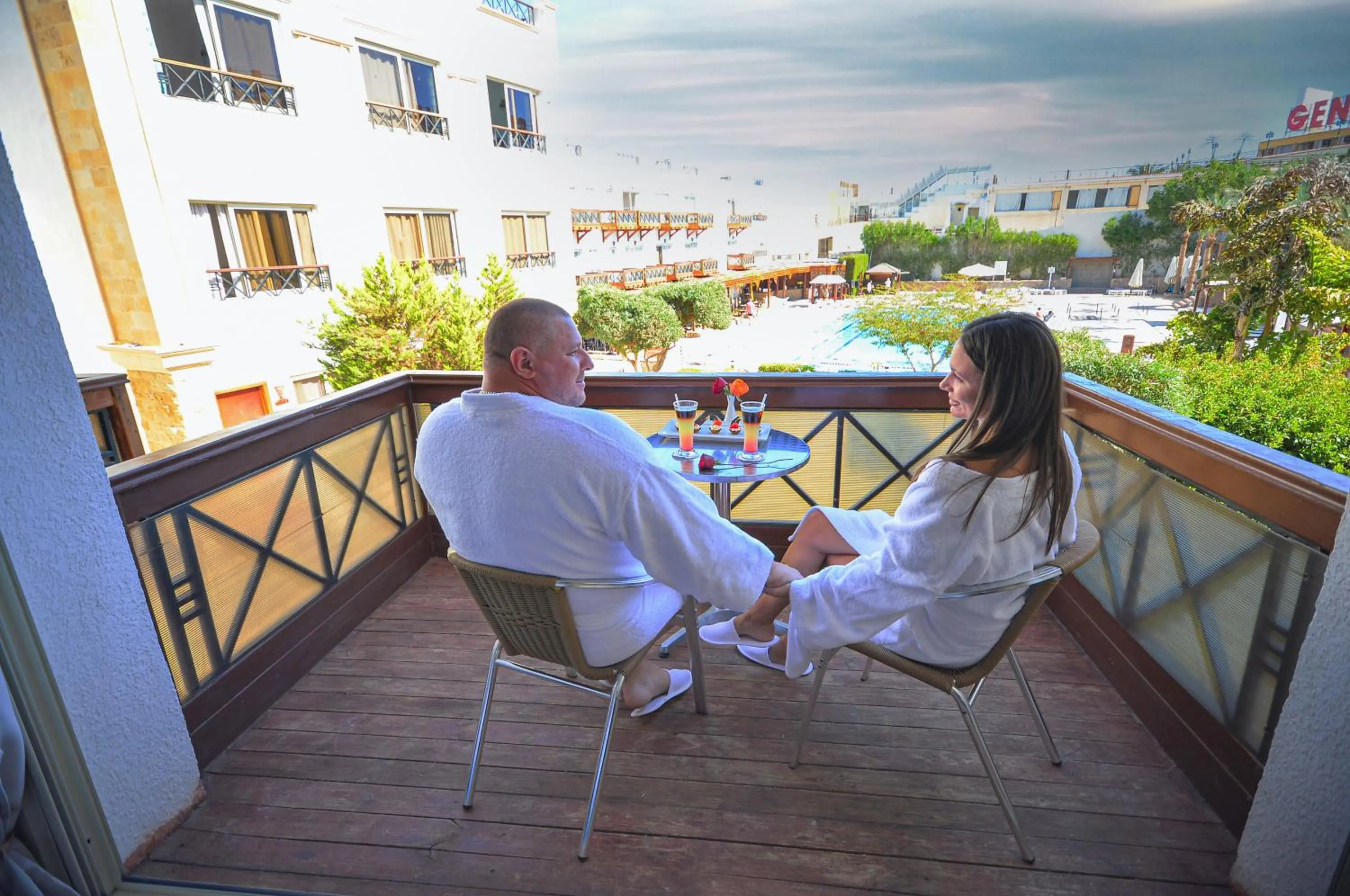 Property building in Falcon Naama Star Hotel