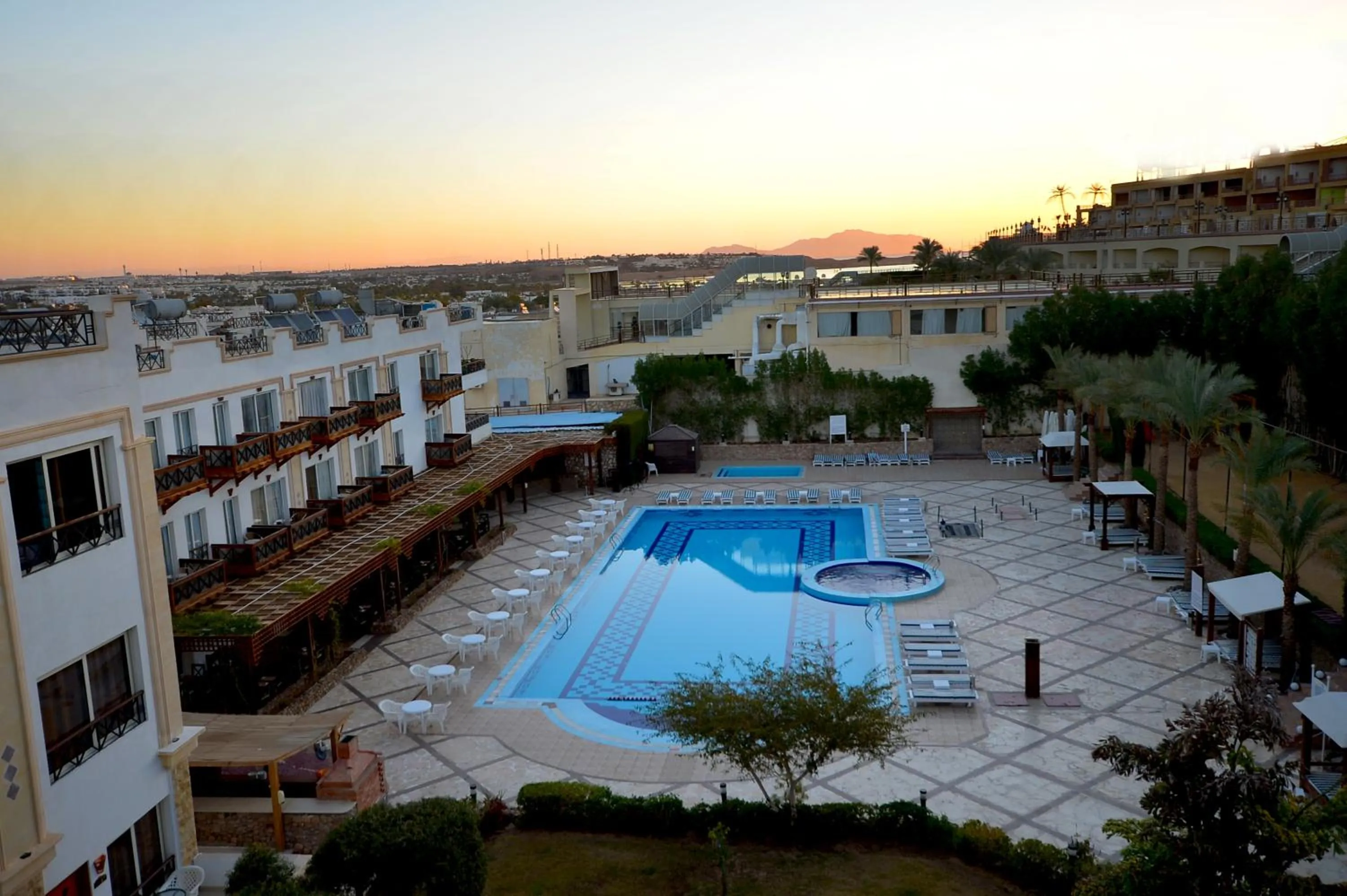 Property building in Falcon Naama Star Hotel