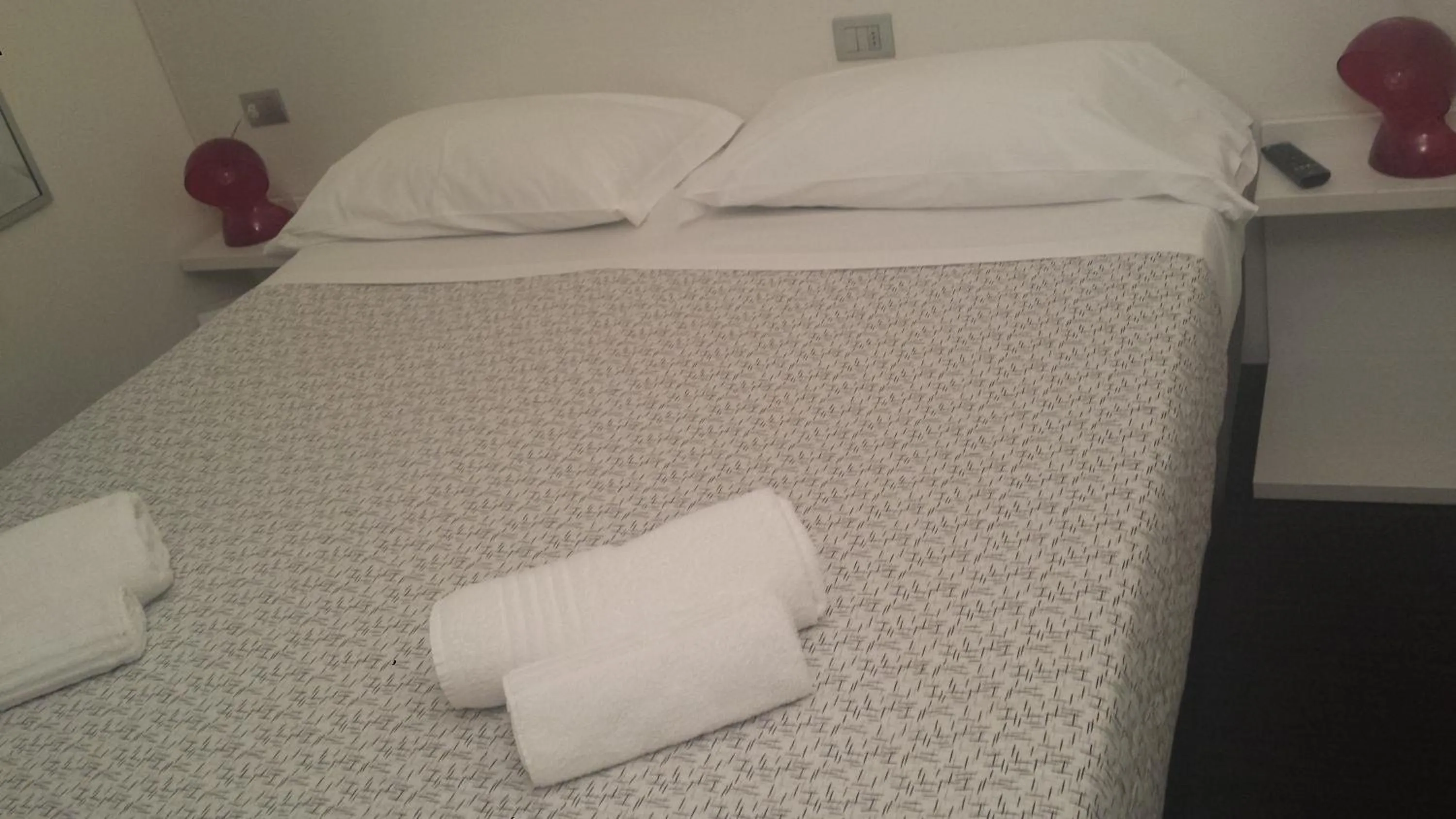 Bed in Hotel Firenze