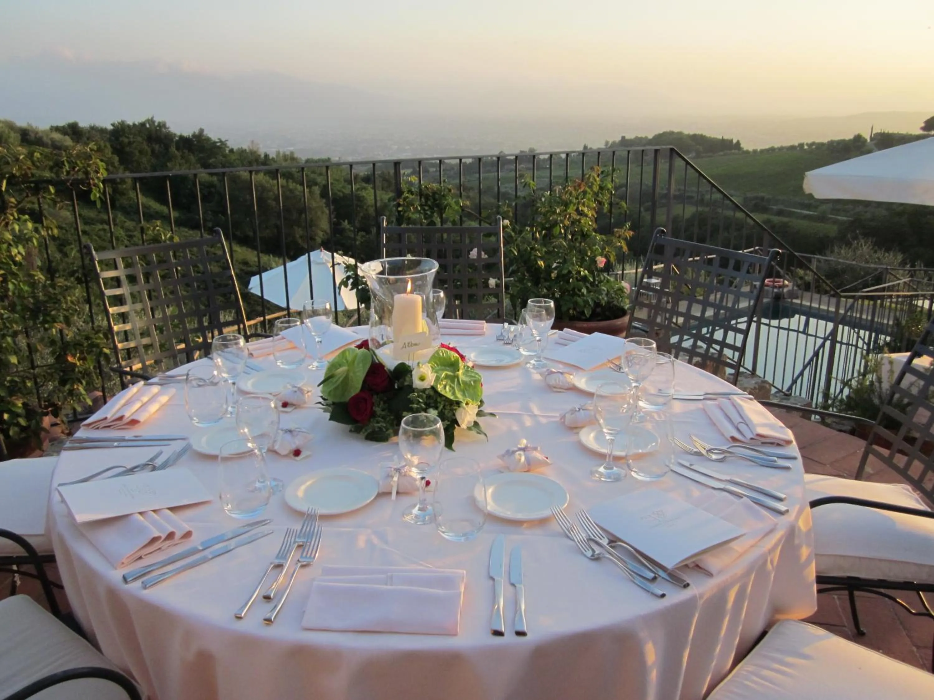 Balcony/Terrace in Tenuta San Pietro Luxury Hotel