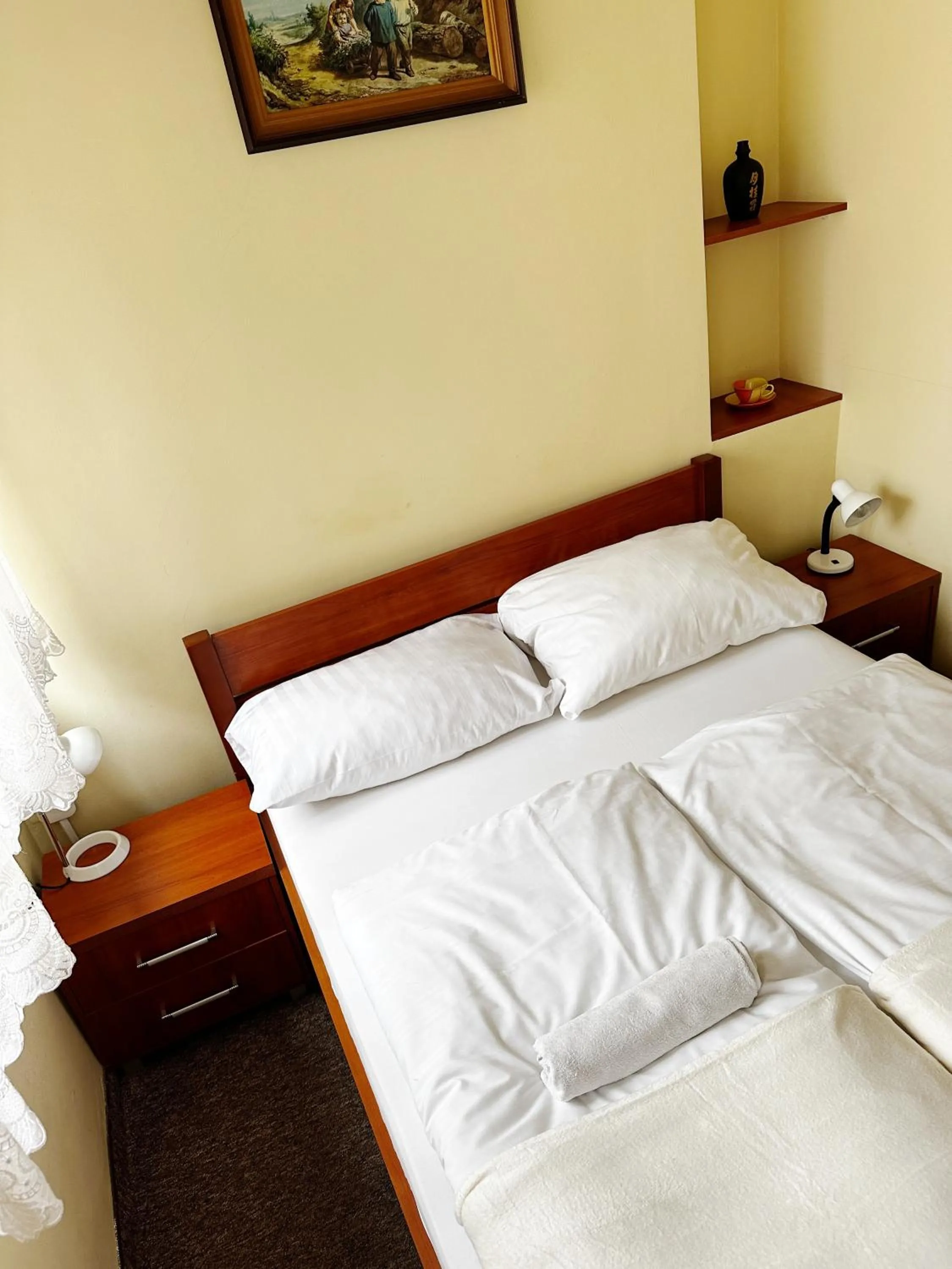 Bed in Hotel Lubavia