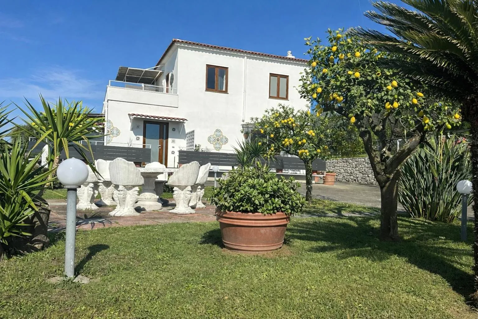 Garden in Villa Raf