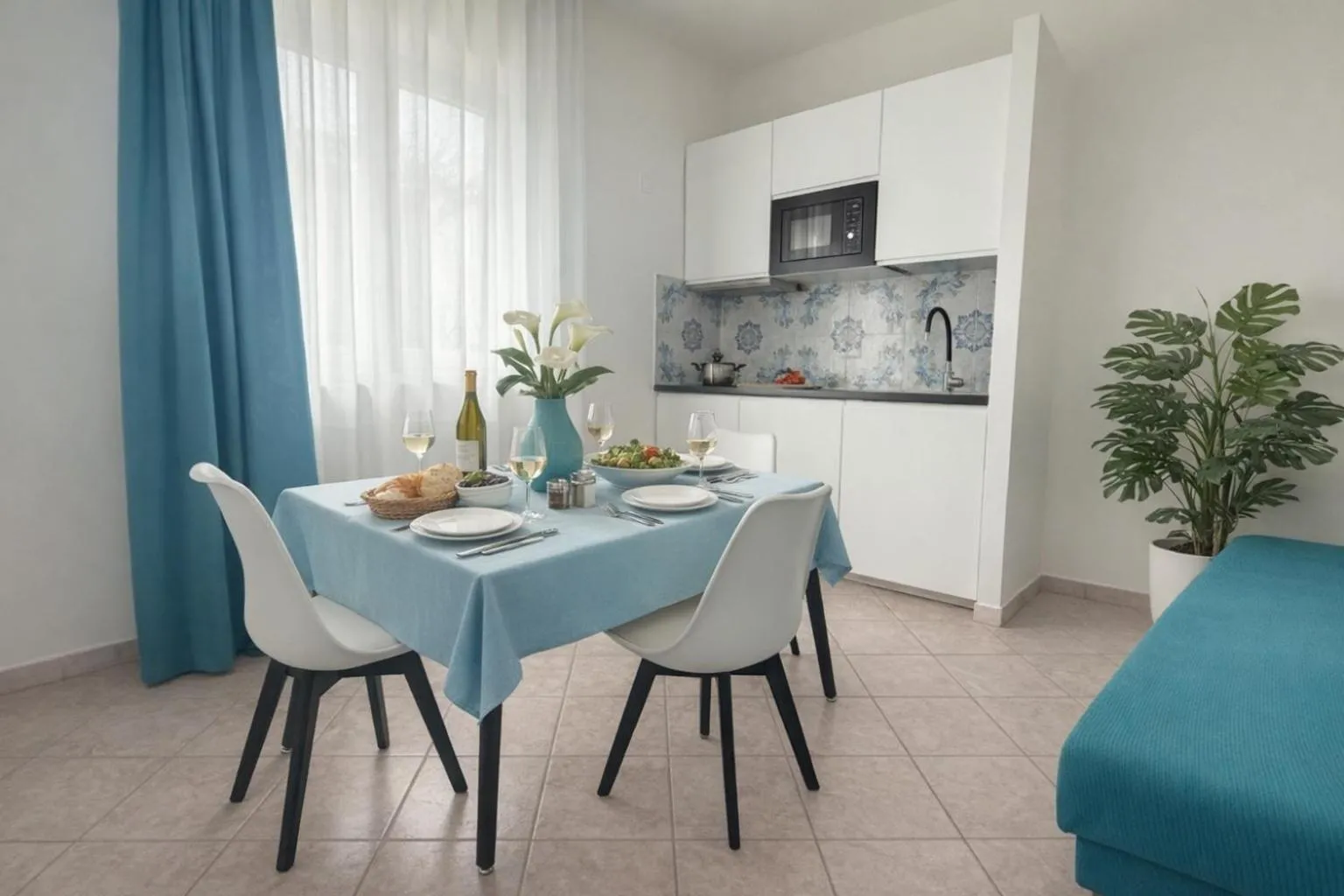 kitchen in Villa Raf