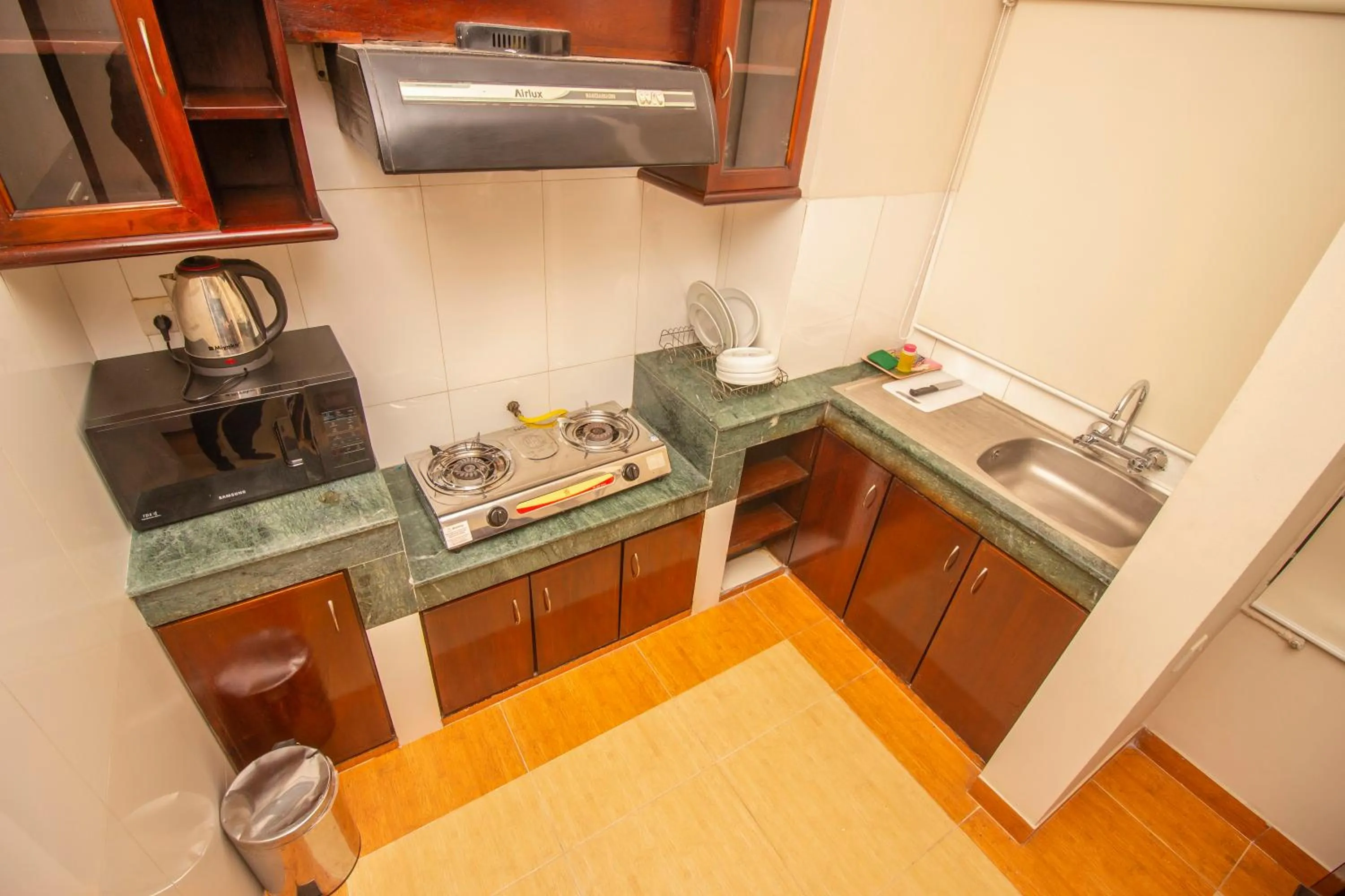 Coffee/tea facilities in Rafflesia Serviced Apartments