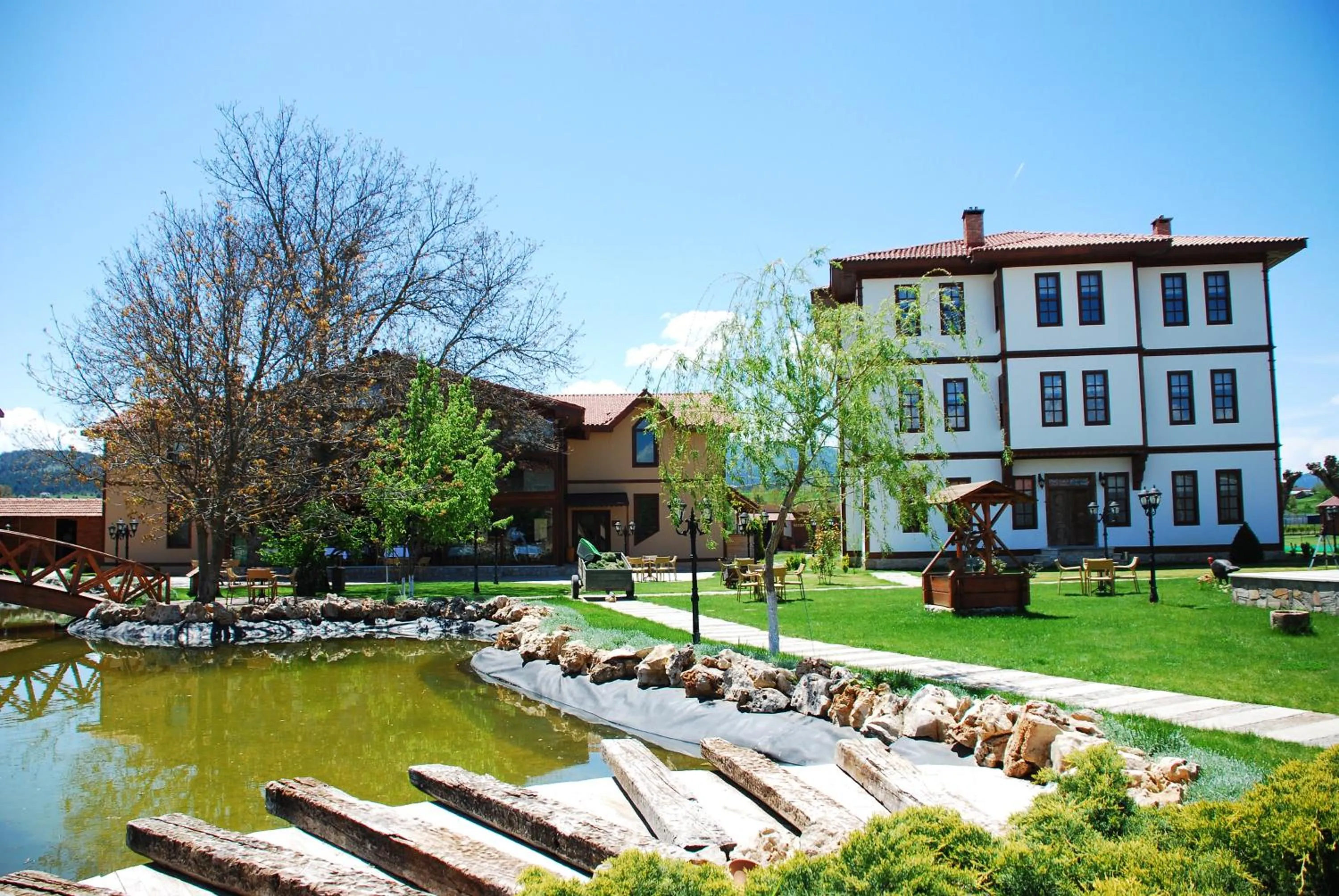 Spring in Iksir Resort Town