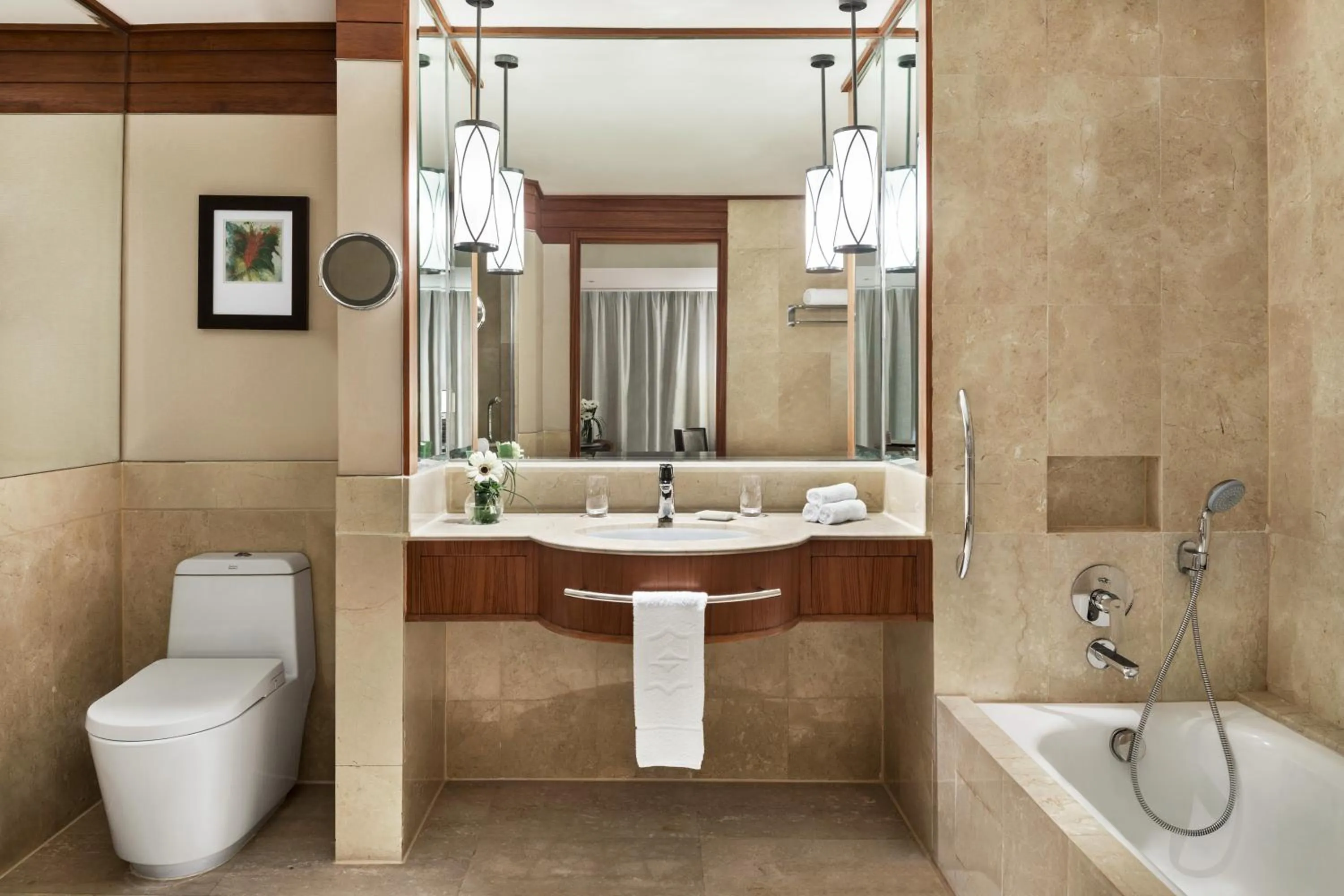 Toilet in Shangri-La Rasa Sayang, Penang