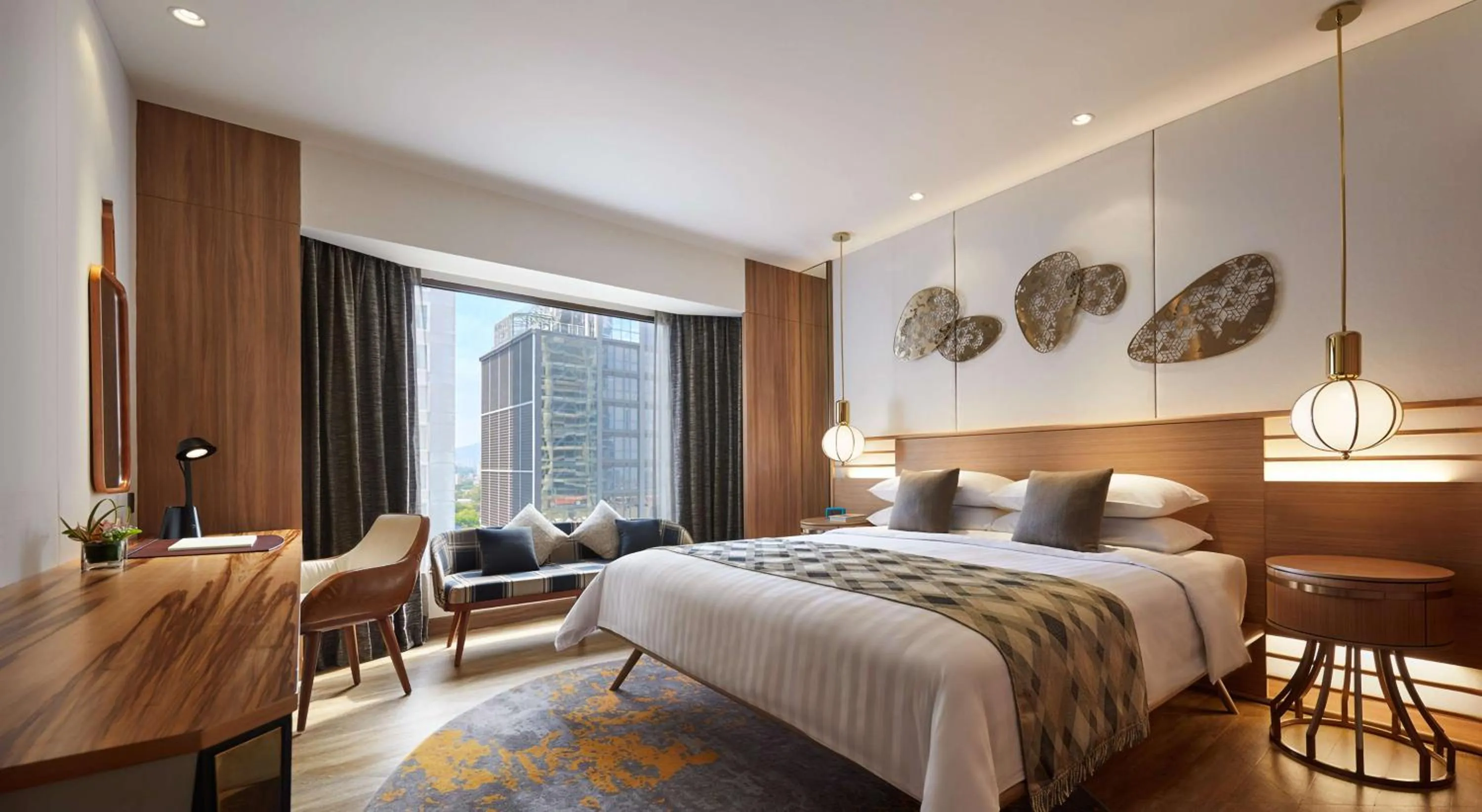 Shower, Bed in JEN Penang Georgetown by Shangri-La