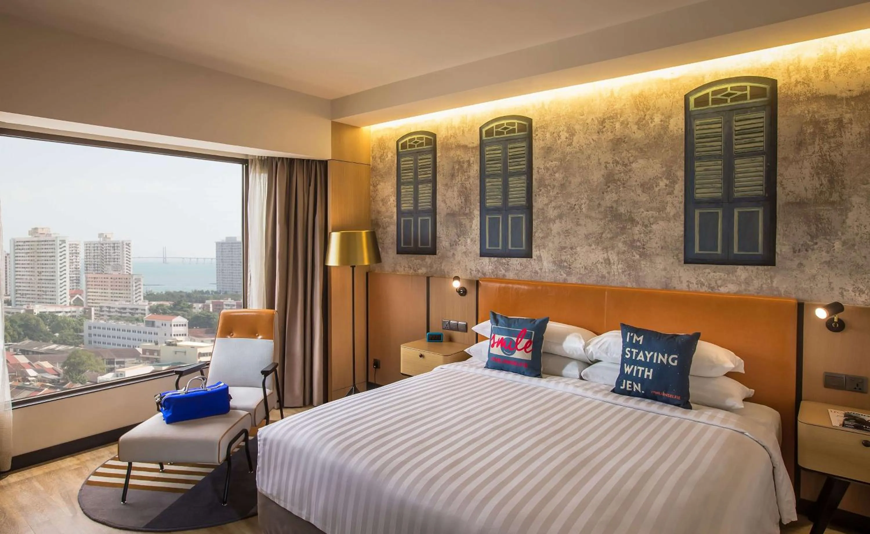 Shower, Bed in JEN Penang Georgetown by Shangri-La
