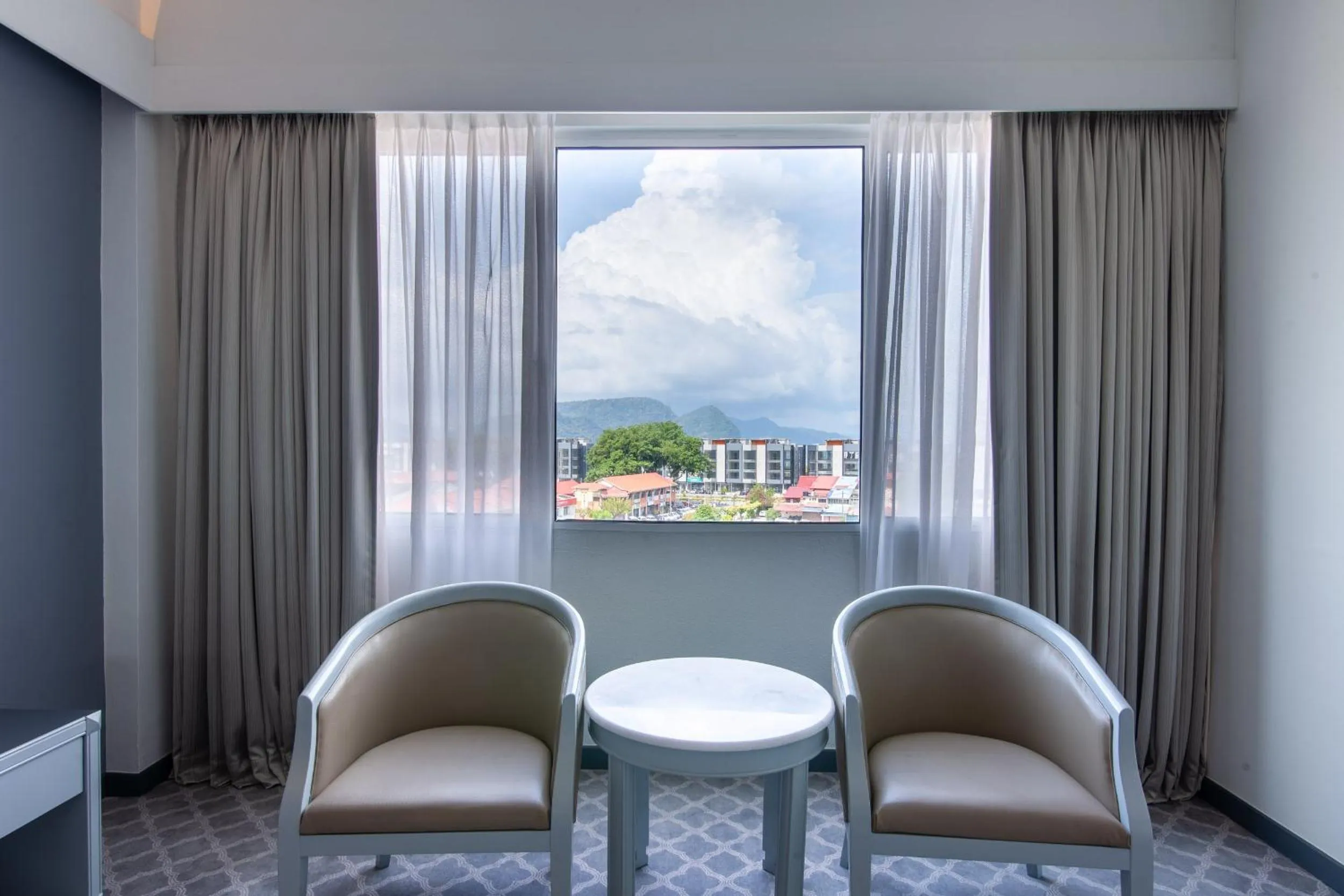 Seating area in Bayview Hotel Langkawi
