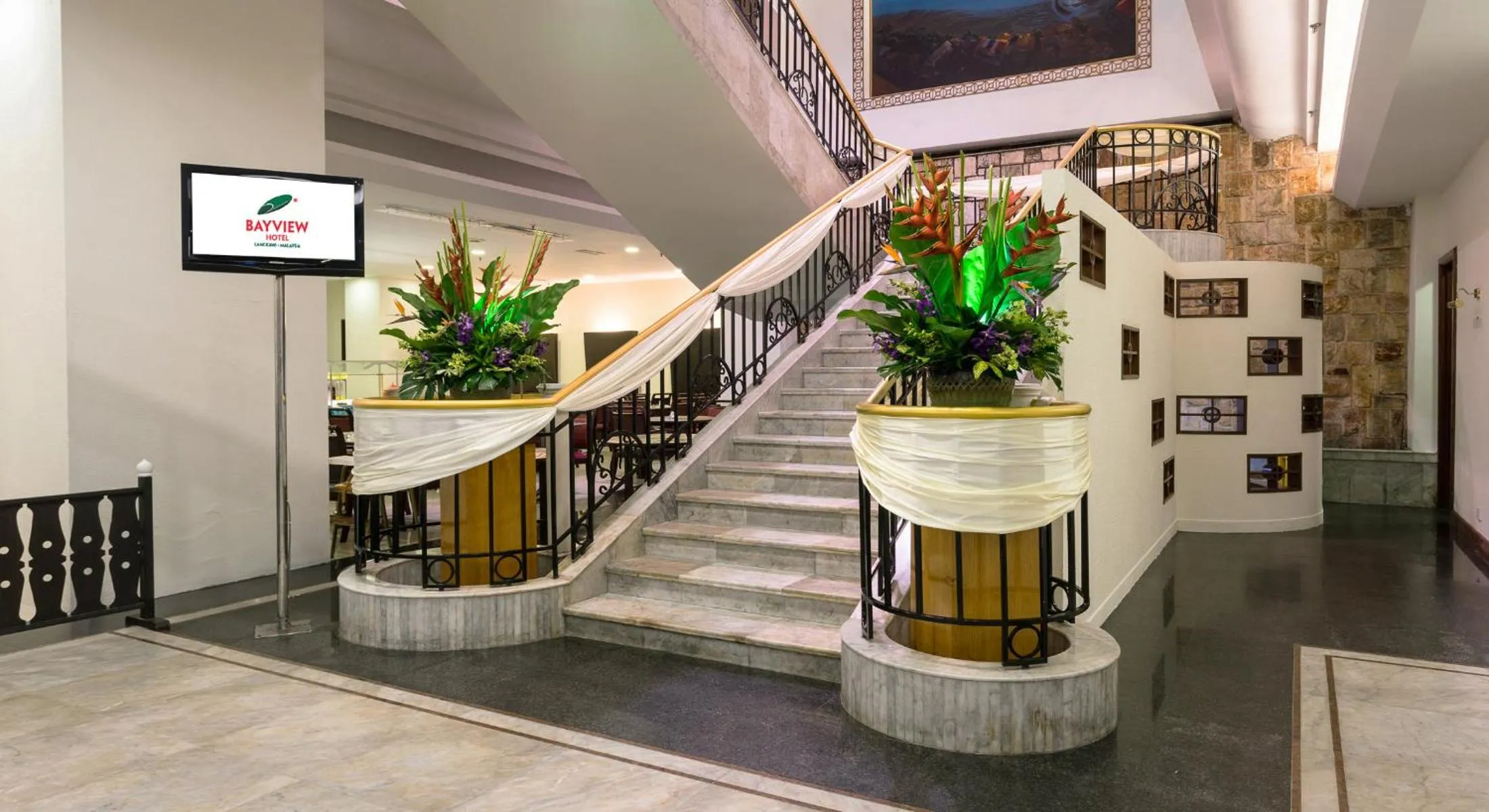 Lobby or reception in Bayview Hotel Langkawi