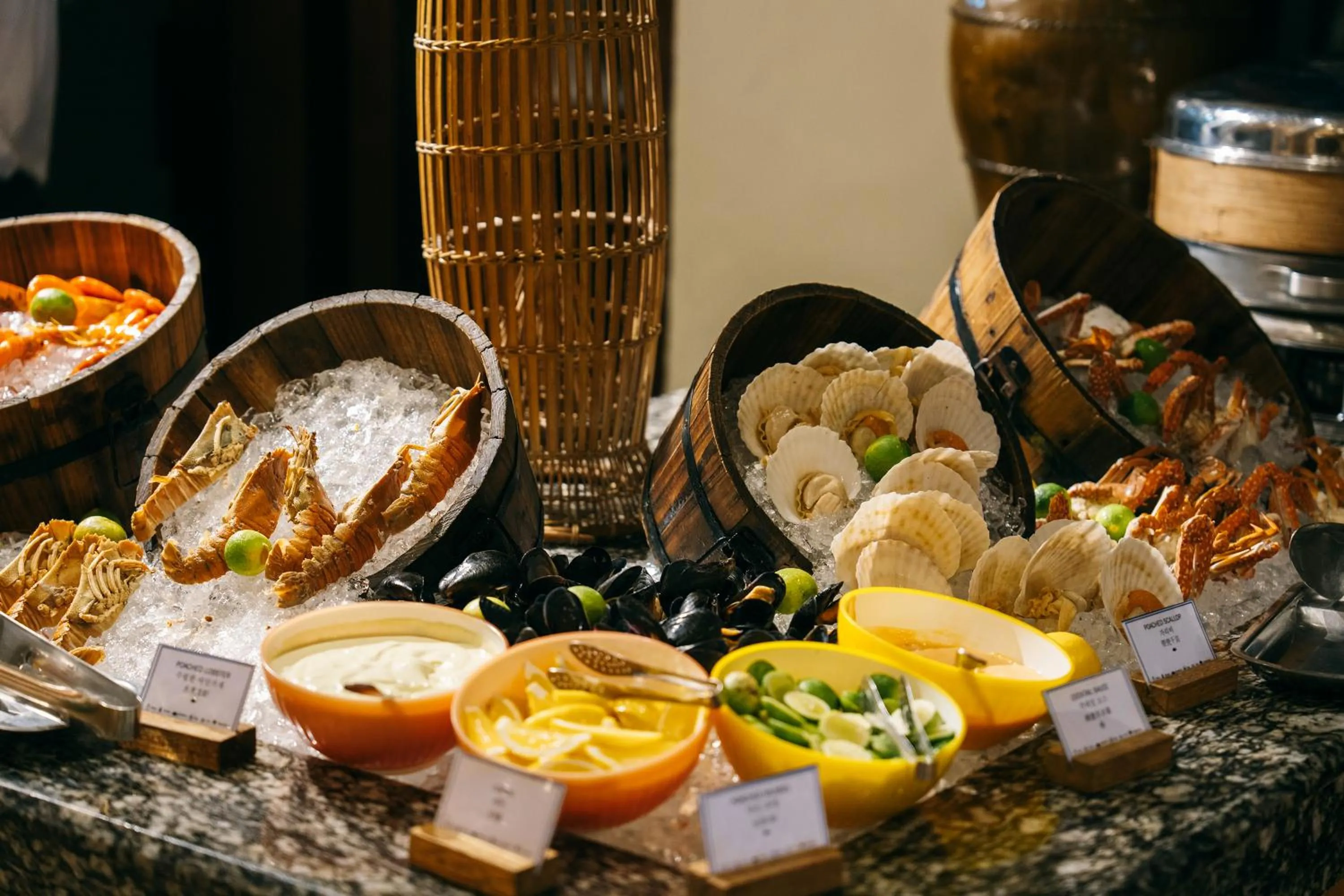 Dinner in Shangri-La Rasa Ria, Kota Kinabalu