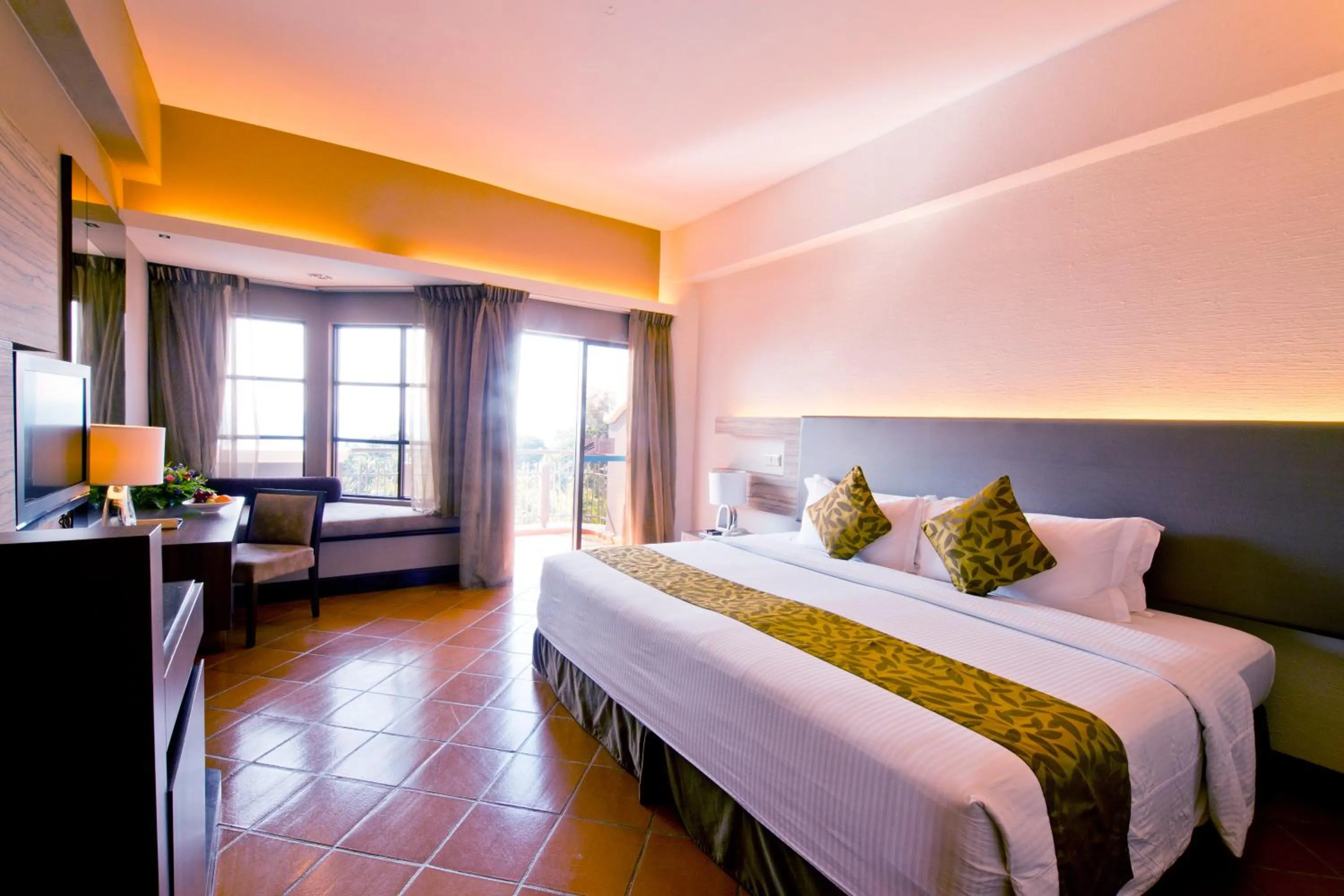 Bed in Thistle Port Dickson Resort